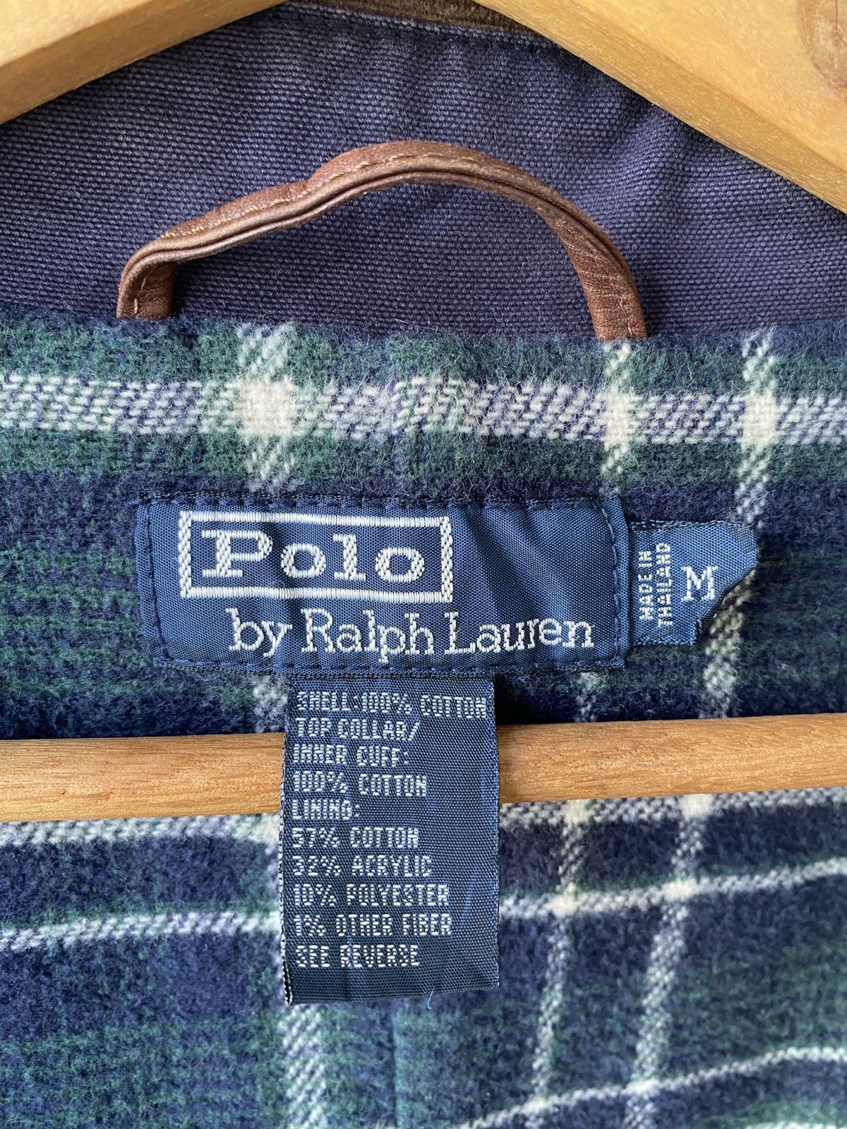 Polo Ralph Lauren × Ralph Lauren × Vintage Vintage 90s Polo Ralph Lauren Blanket Lining Jacket Size US M / EU 48-50 / 2 - 13 Thumbnail