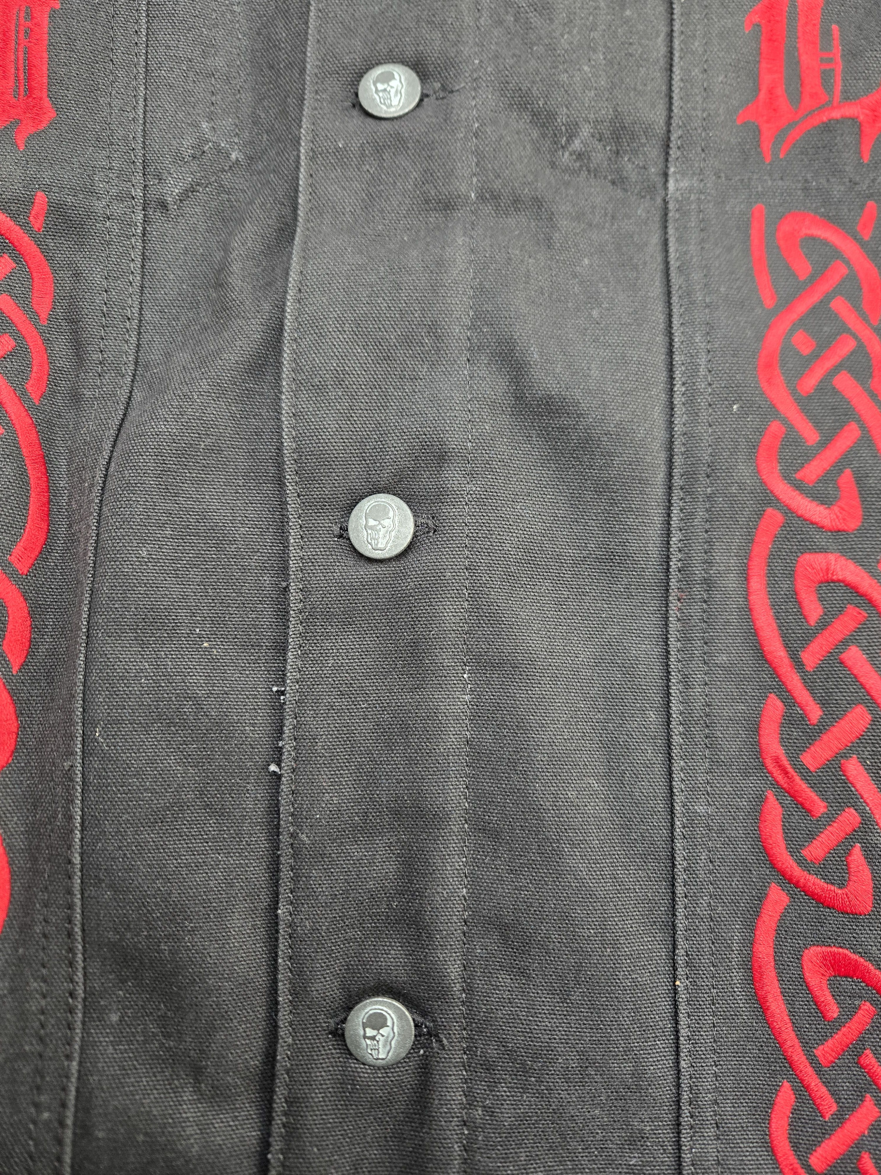 Warren Lotas Demon Hooded Denim Trucker Jacket Size US L / EU 52-54 / 3 - 7 Thumbnail
