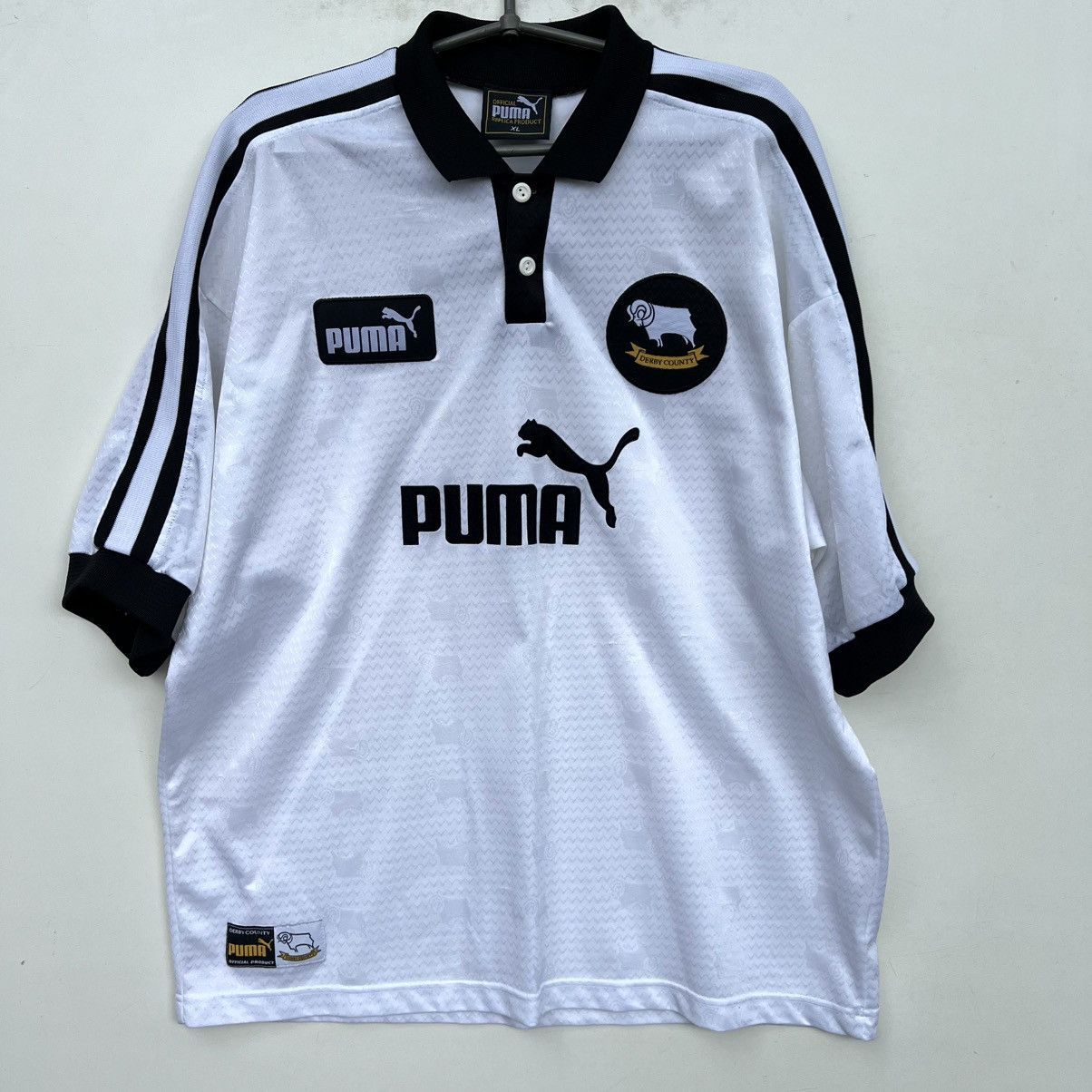 Derby County 1997/1998 Puma Vintage Soccer Jersey