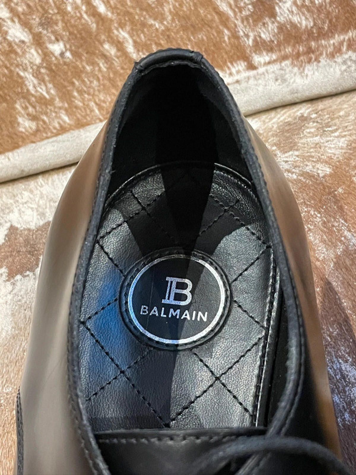 Balmain Balmain Leather Derby Shoes Size US 9 / EU 42 - 2 Thumbnail