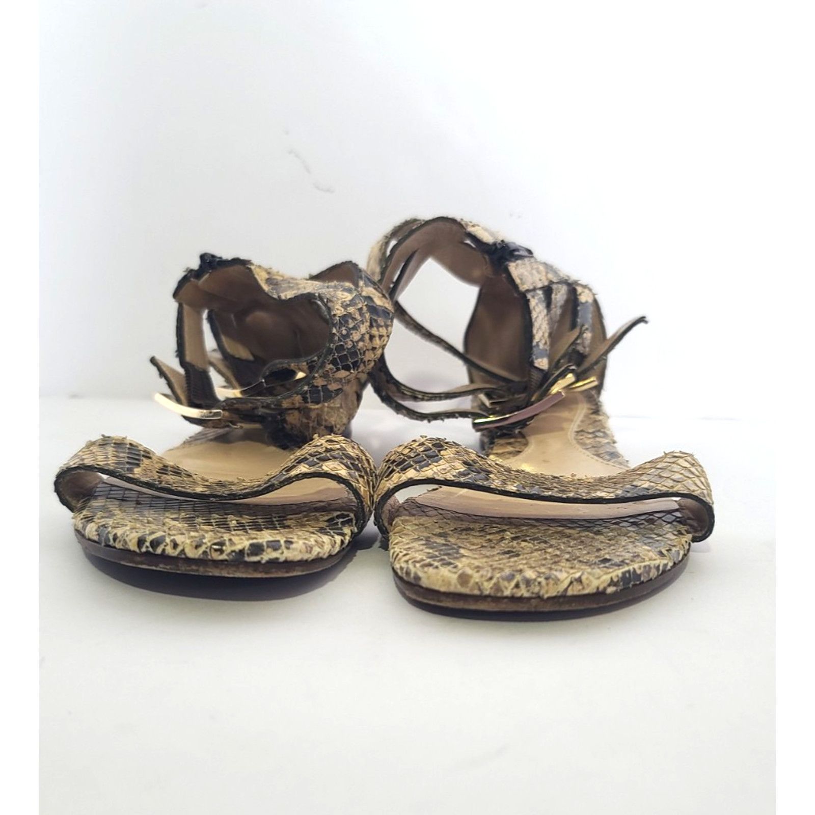 Fendi Fendi First Fendance Snake Gladiator Sandals EUR 36 US 6 Size US 6 / IT 36 - 3 Thumbnail