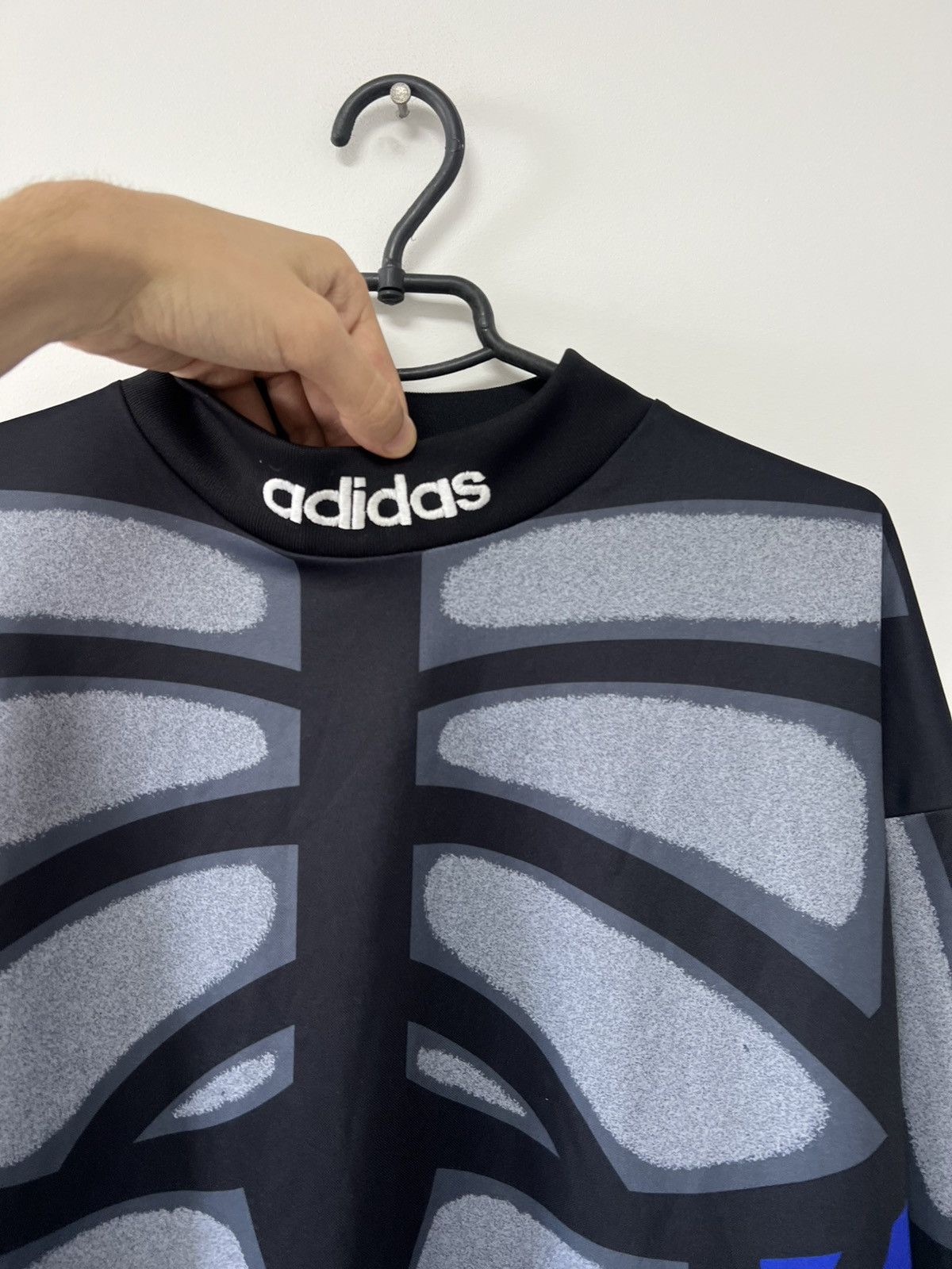Adidas Vintage 90s Adidas Goalkeeper Template Football Shirt Jersey Size US XL / EU 56 / 4 - 6 Thumbnail