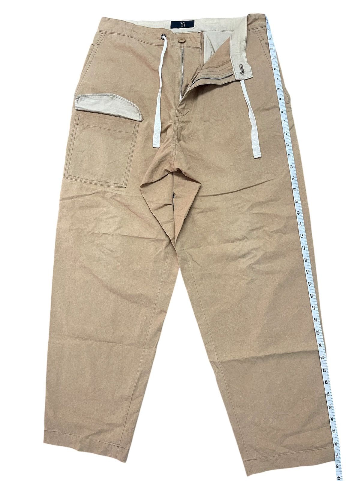 Y's × Yohji Yamamoto Archieve 80s Y's Single Pocket Wide Ballon Trouser Pants Size US 32 / EU 48 - 17 Thumbnail