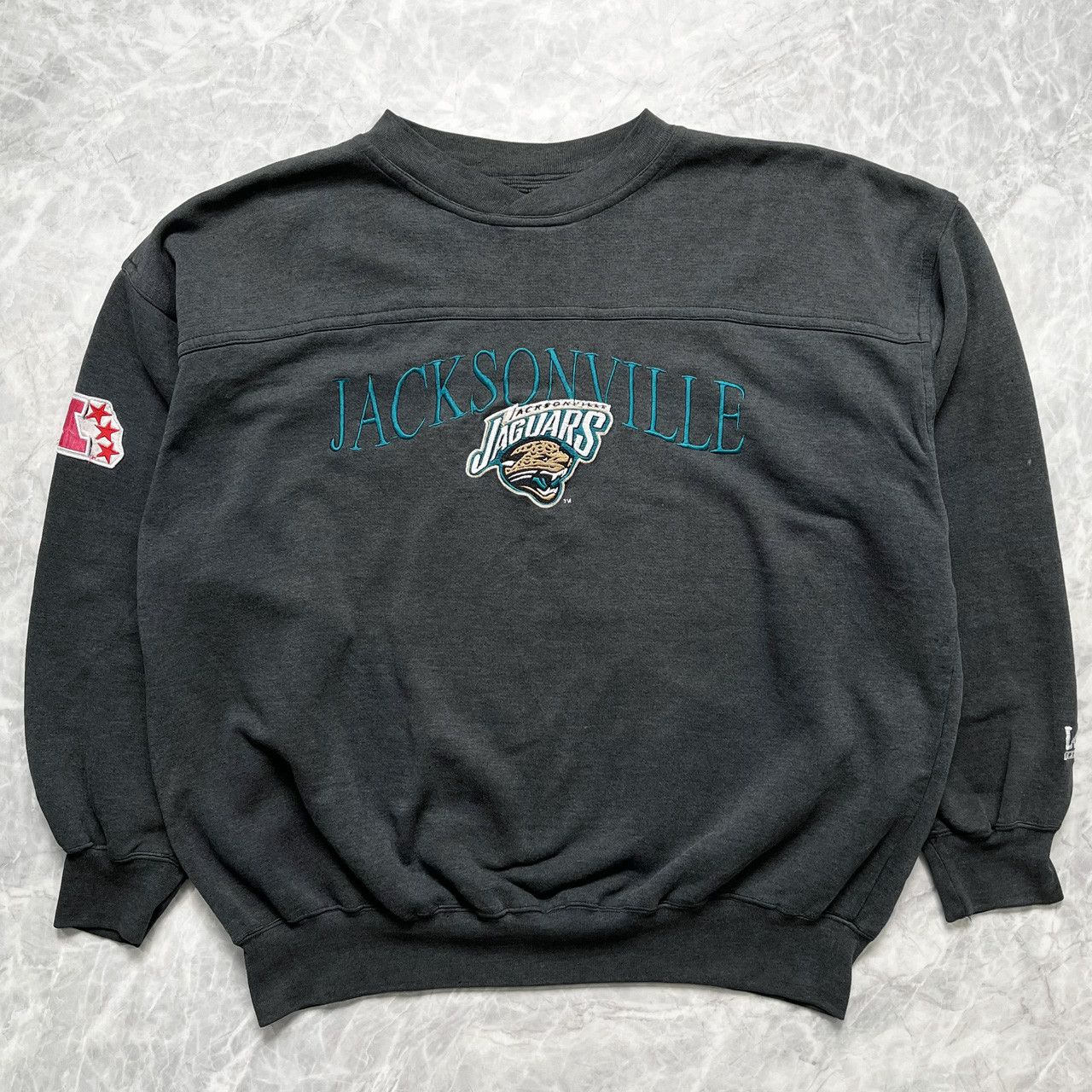 90's Jacksonville Jaguars Starter NFL Crewneck Sweatshirt Size XL – Rare  VNTG