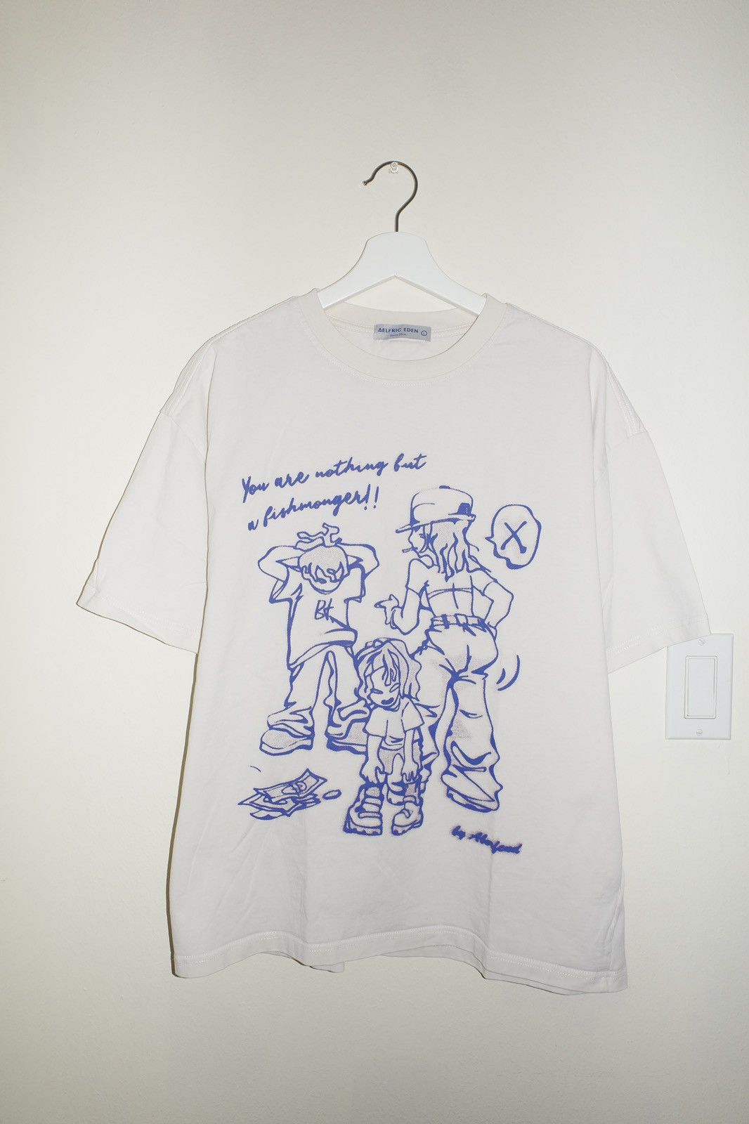 Anime × Japanese Brand Aelfric Eden Cartoon Print Street Art T-Shirt Size US L / EU 52-54 / 3 - 3 Thumbnail