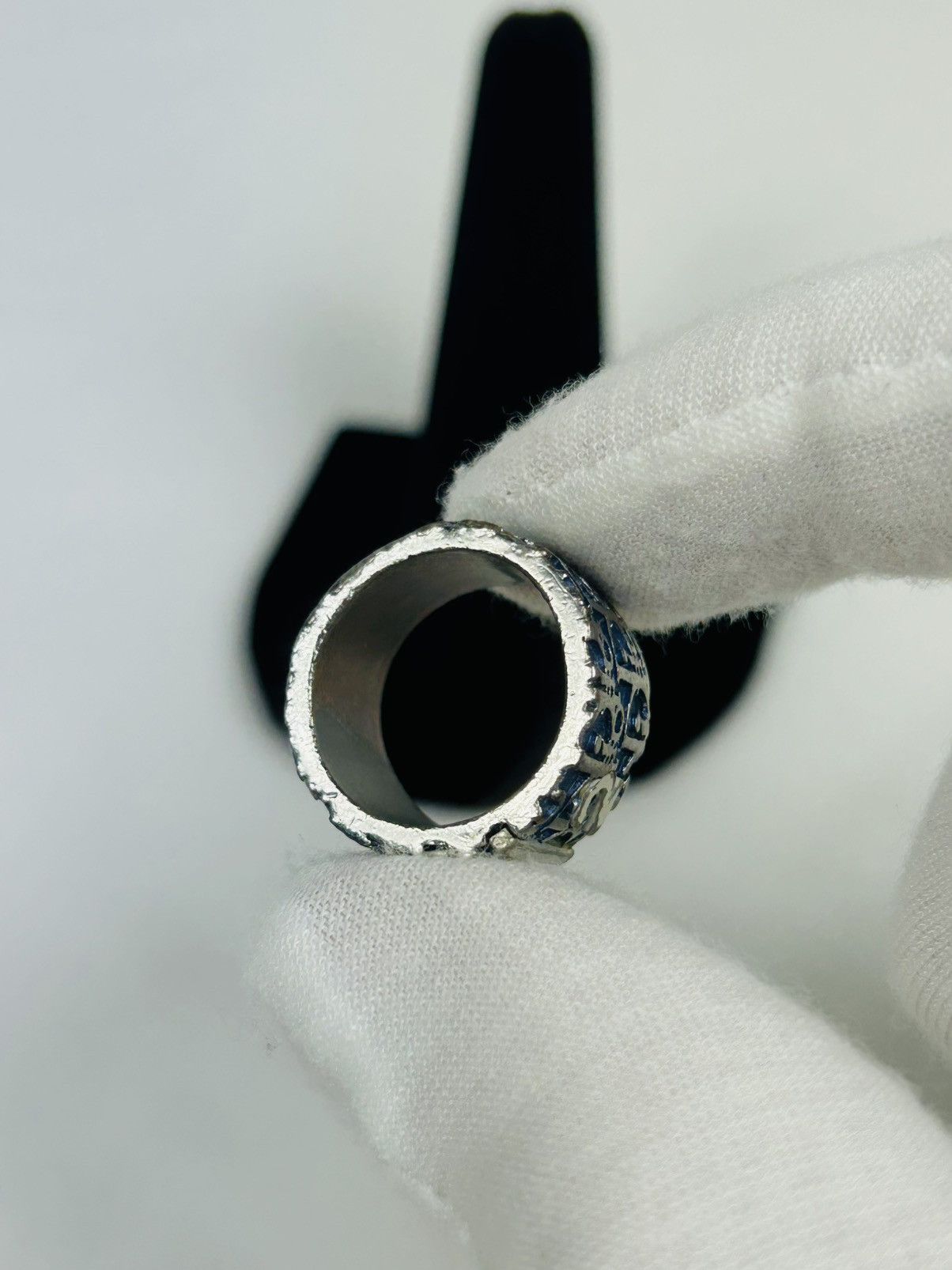 Dior Dior Blue Trotter 2 Ring Size 5 Size ONE SIZE - 5 Thumbnail
