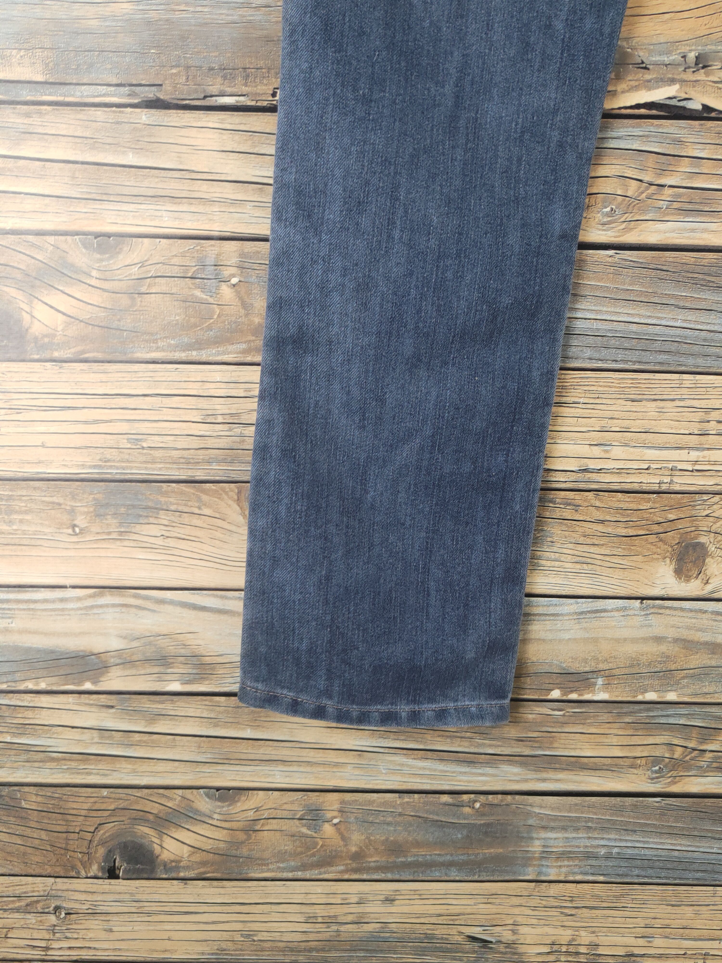 Levi's DL Levi's Dark Blue Distressed Ripped Jeans #2779 Size 28" / US 6 / IT 42 - 10 Thumbnail