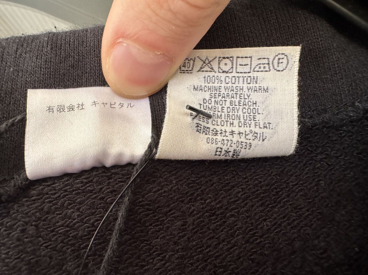 Kapital Smiley Print Black Sweatpants Size US 36 / EU 52 - 7 Thumbnail