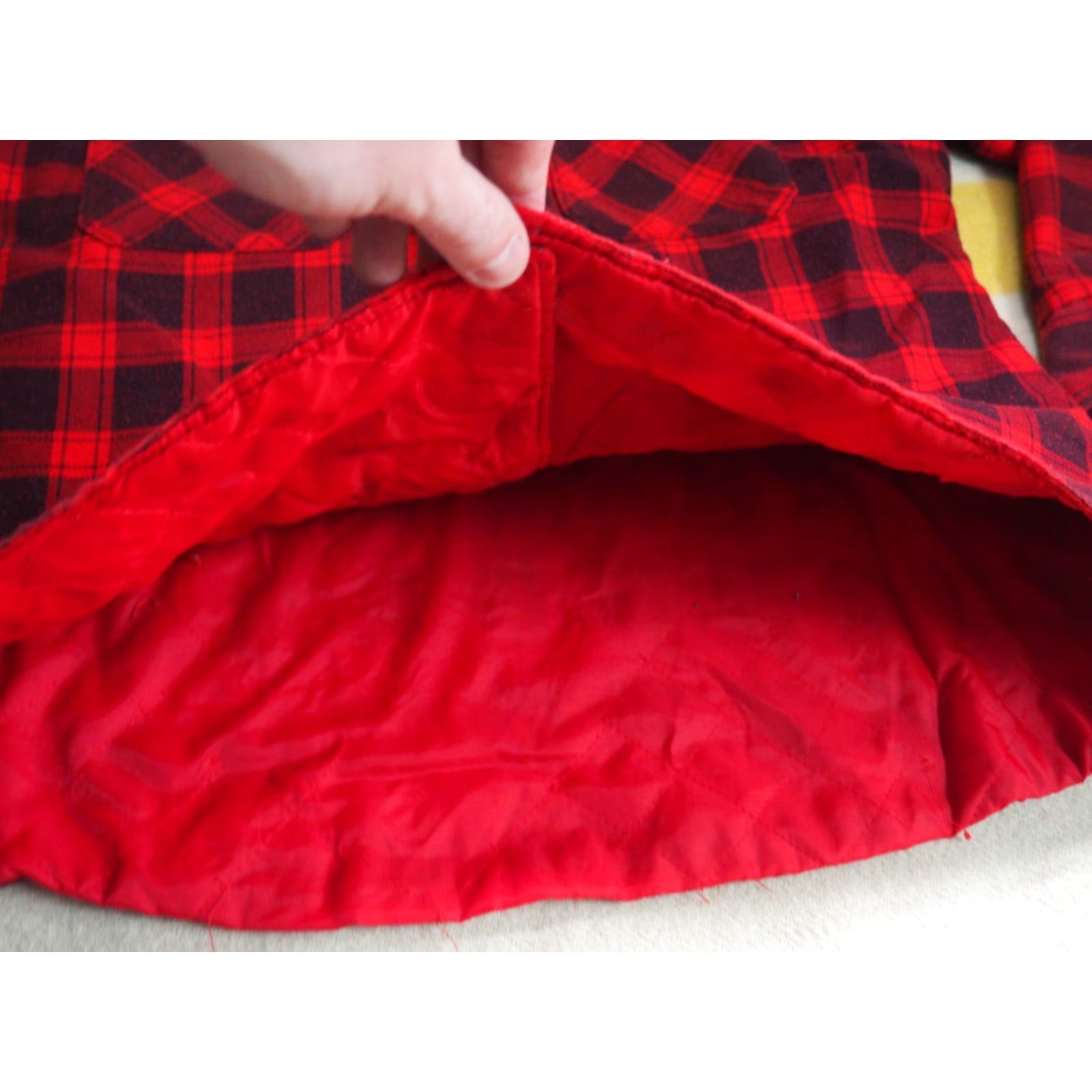 Sears VTG Sears Red Plaid Quilted Lodge Lumberjack Pocket Button Flannel Shirt L Size US L / EU 52-54 / 3 - 3 Thumbnail