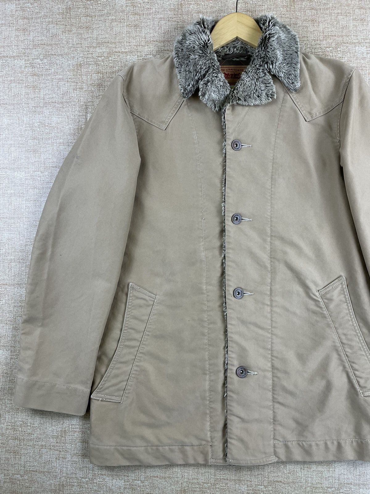 Levi's Vintage Levi’s Sherpa Collar Buttoned Jacket Size US M / EU 48-50 / 2 - 3 Thumbnail