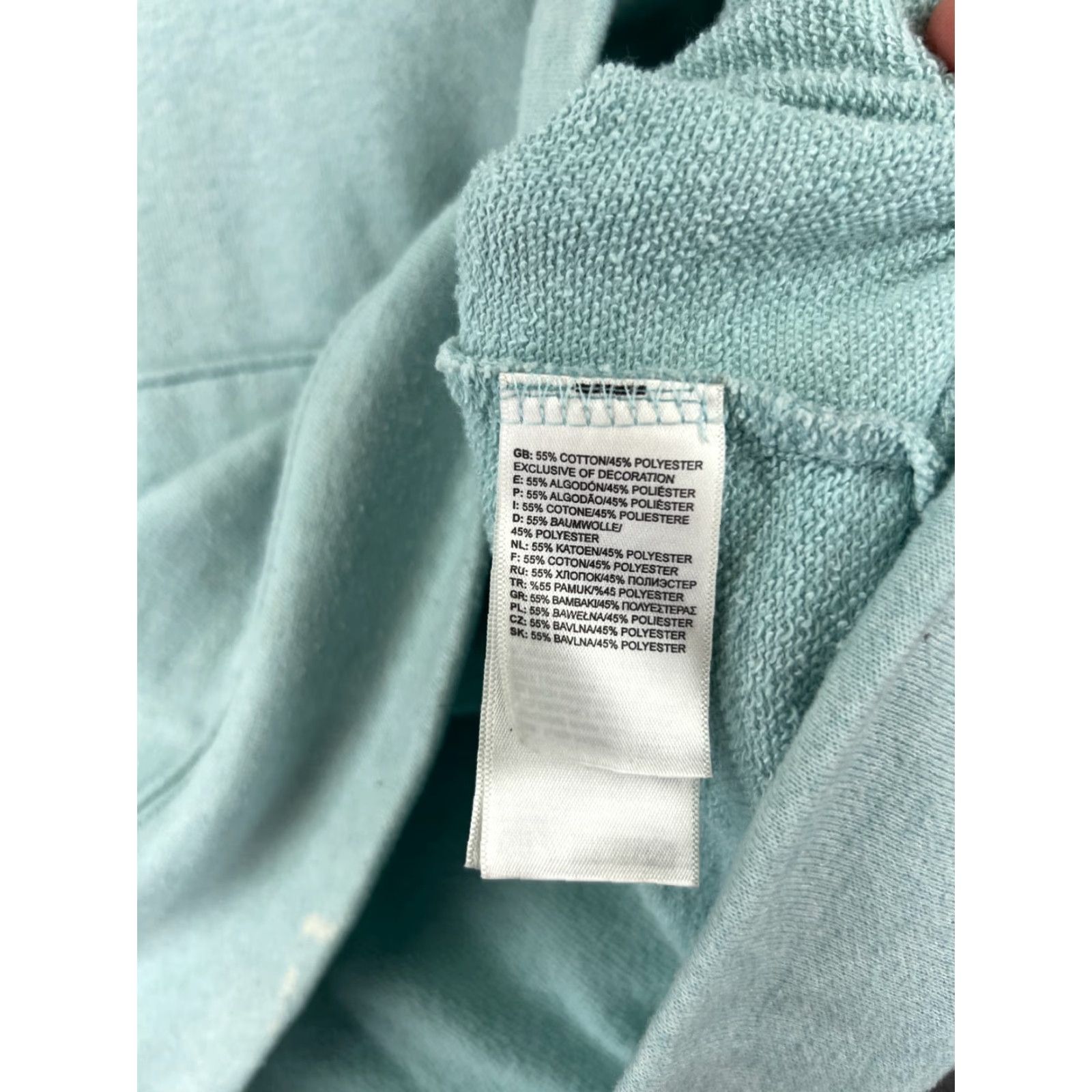 Patagonia Patagonia Sweater Women M Blue Cotton Blend Terry Pocket Pullover Knit Crew Neck Size M / US 6-8 / IT 42-44 - 4 Thumbnail