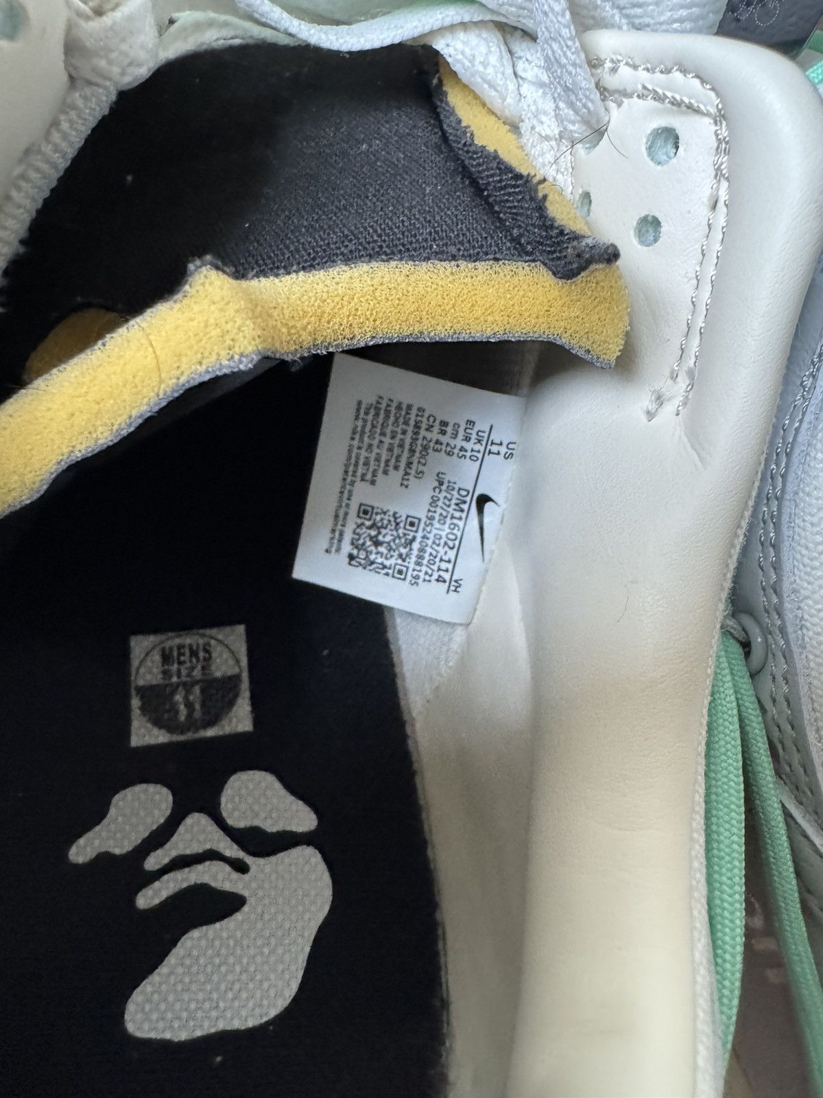 Nike × Off-White Nike Off-White Dunk Lot 4/50 Size US 11 / EU 44 - 10 Thumbnail