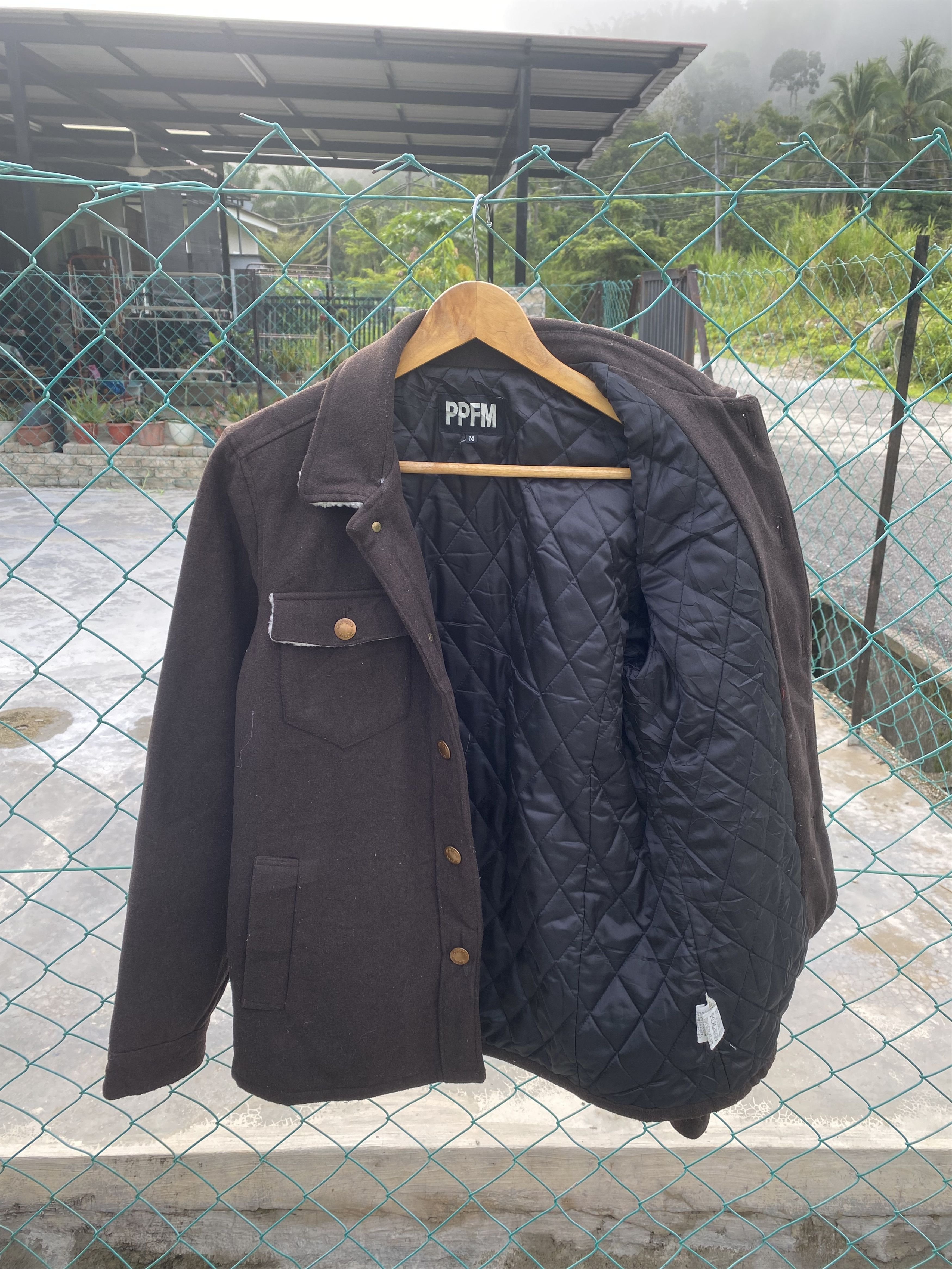 Japanese Brand × PPFM AW PPFM union made wool quilted jacket Size US M / EU 48-50 / 2 - 3 Thumbnail