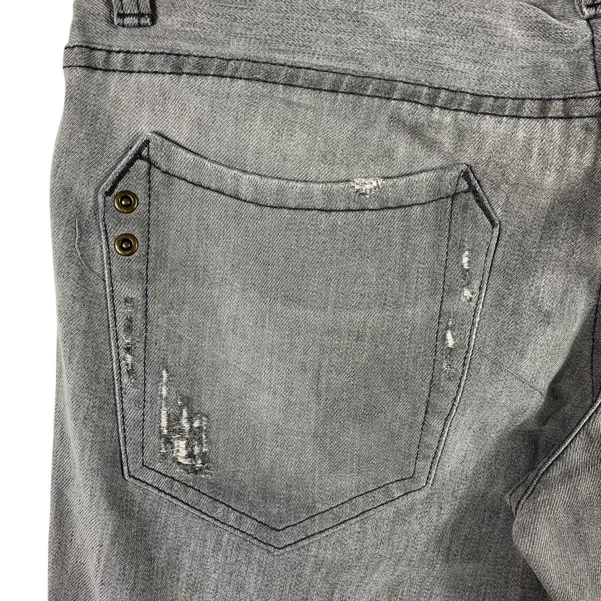 Japanese Brand × Tornado Mart TORNADO MART Flare distressed fly button jeans Size 33" - 15 Thumbnail
