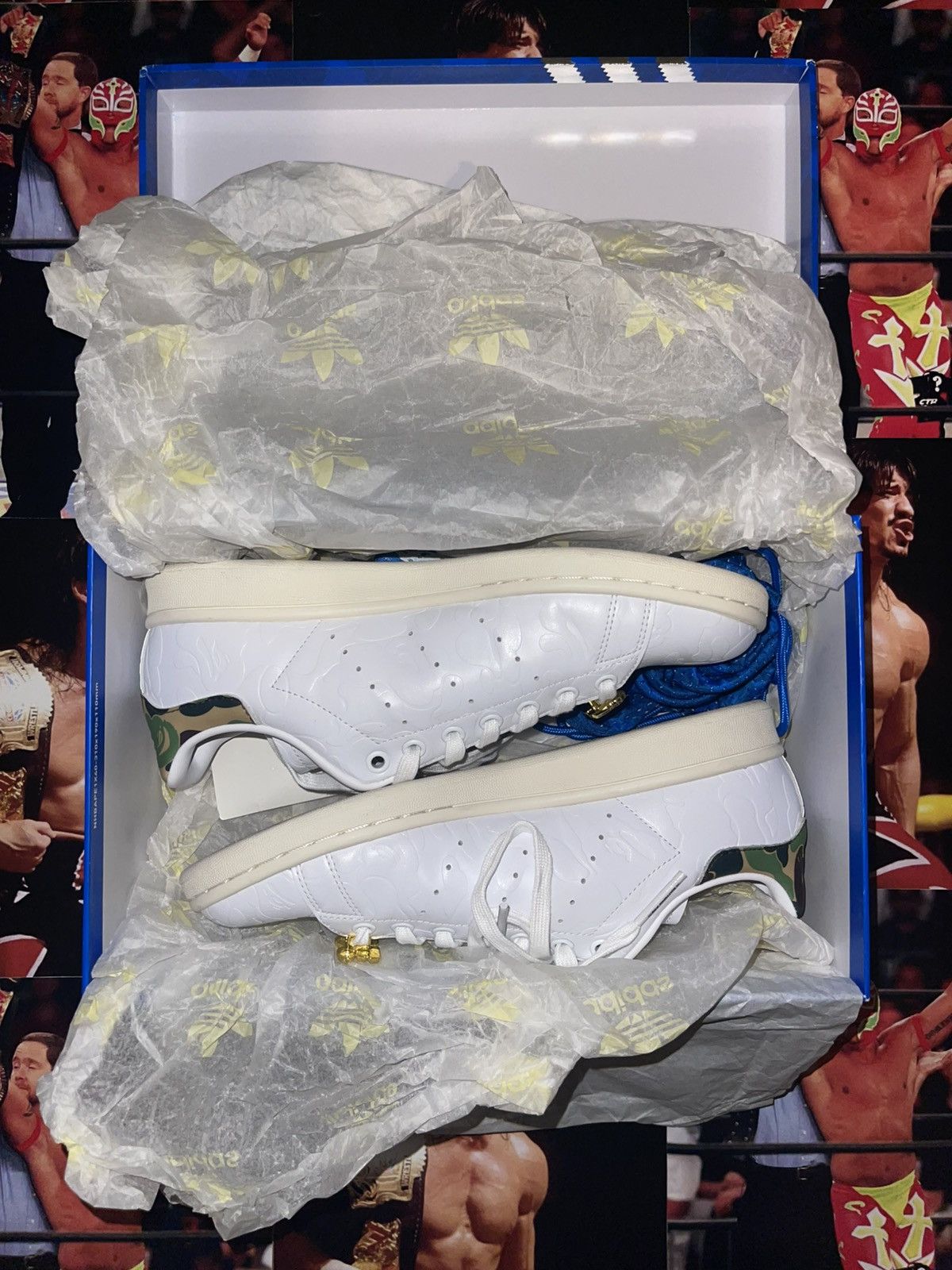Adidas × Bape Bape x Stan Smith 30th Anniversary White (7.5) Size US 7.5 / EU 40-41 - 4 Thumbnail
