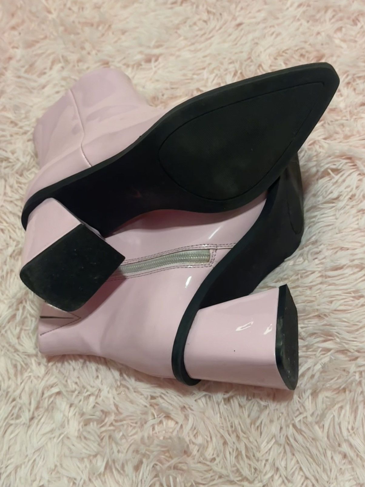 BP. Light Pink BP GoGo Ankle Boots Womens Booties Heels Size 7 Size US 7 / IT 37 - 6 Thumbnail