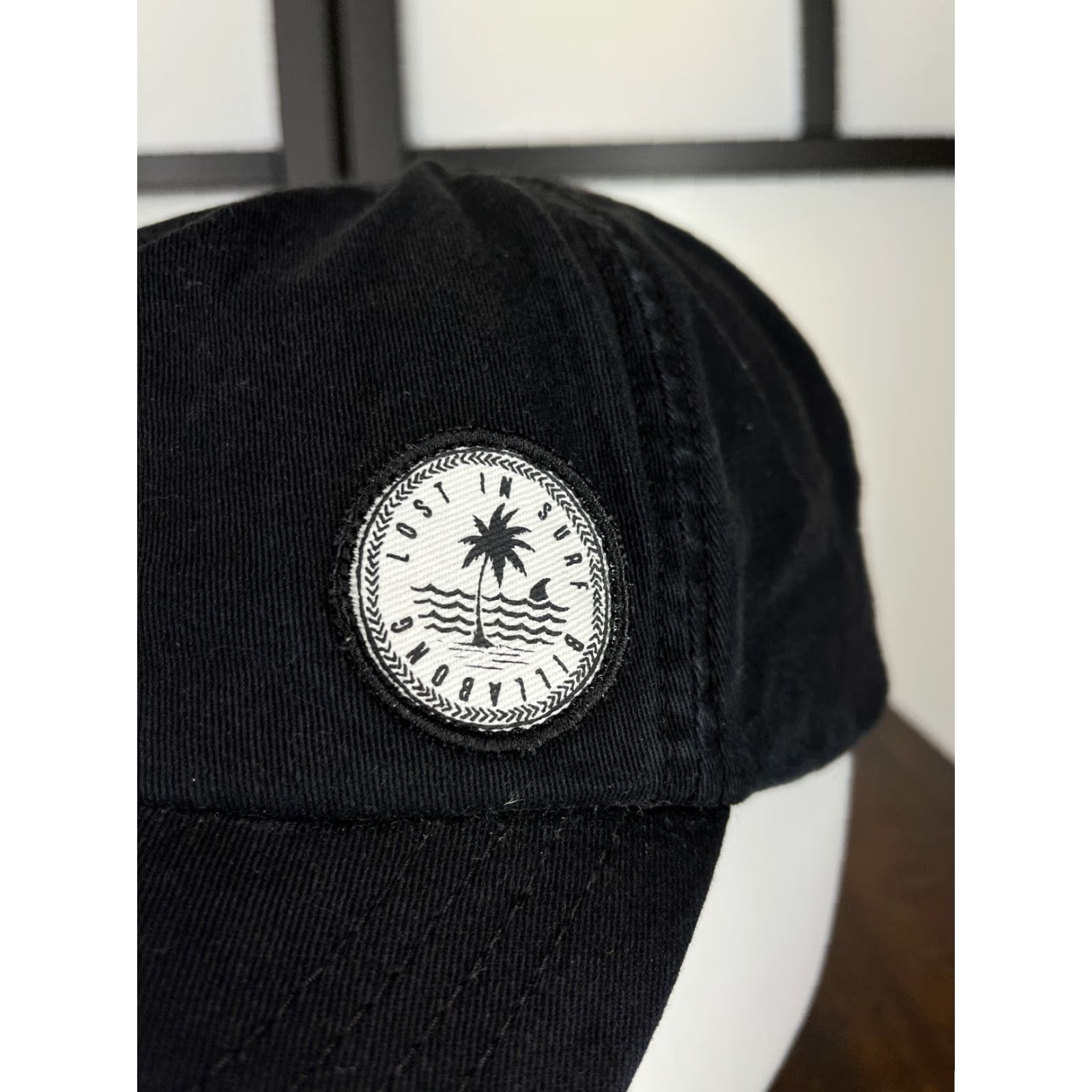 Billabong Billabong Hat Cap Strap Back Adult One Size Black Cotton Beach Surf 100% Twill Size ONE SIZE - 2 Thumbnail