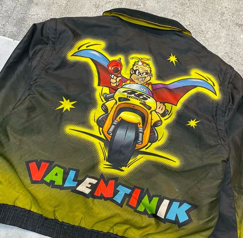 Vintage Vintage Valentino Rossi Racing Jacket Size US XXL / EU 58 / 5 - 4 Thumbnail