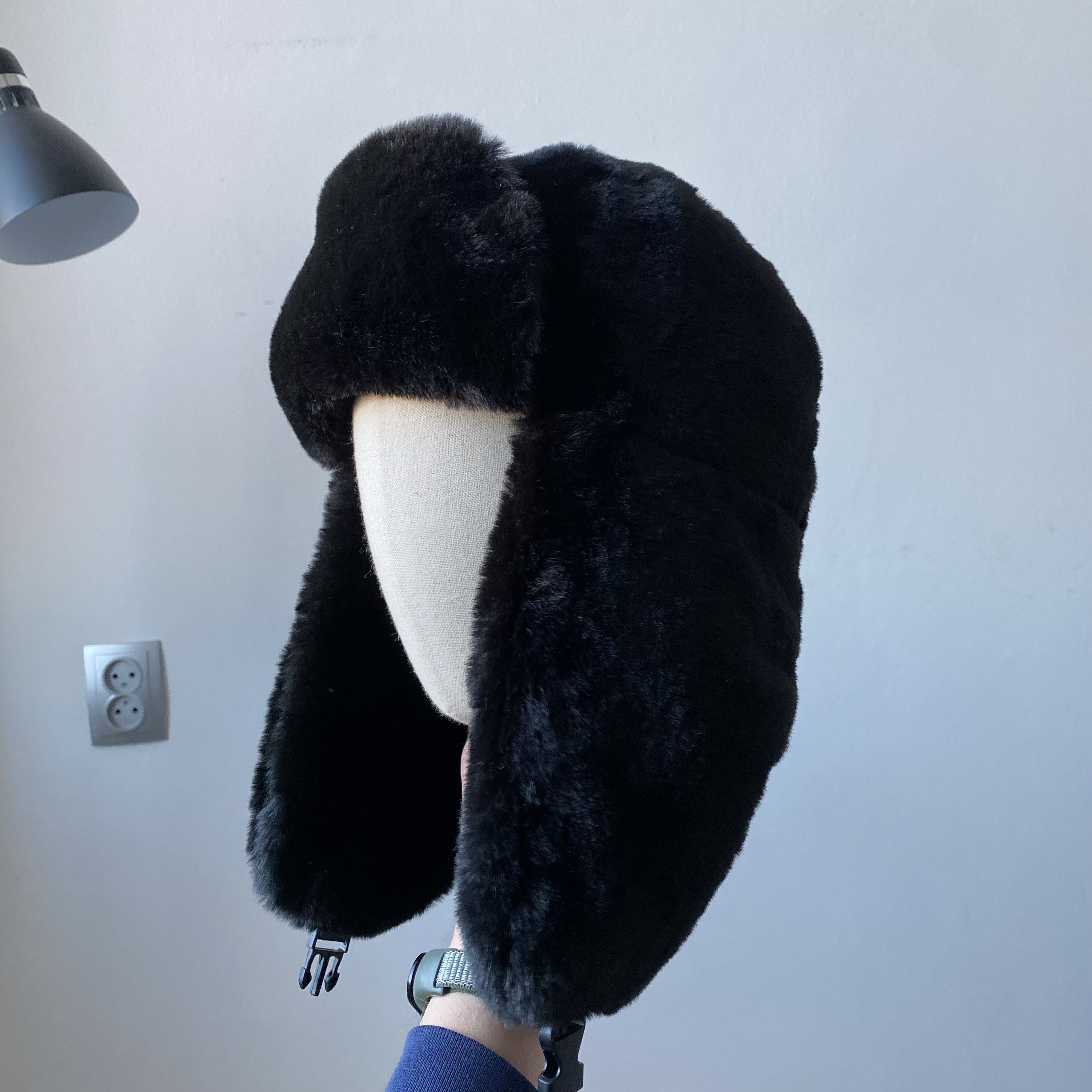 Beauty Beast Vintage Y2K Trapper Faux Fur Ushanka Winter Hat 2000s Size ONE SIZE - 7 Thumbnail