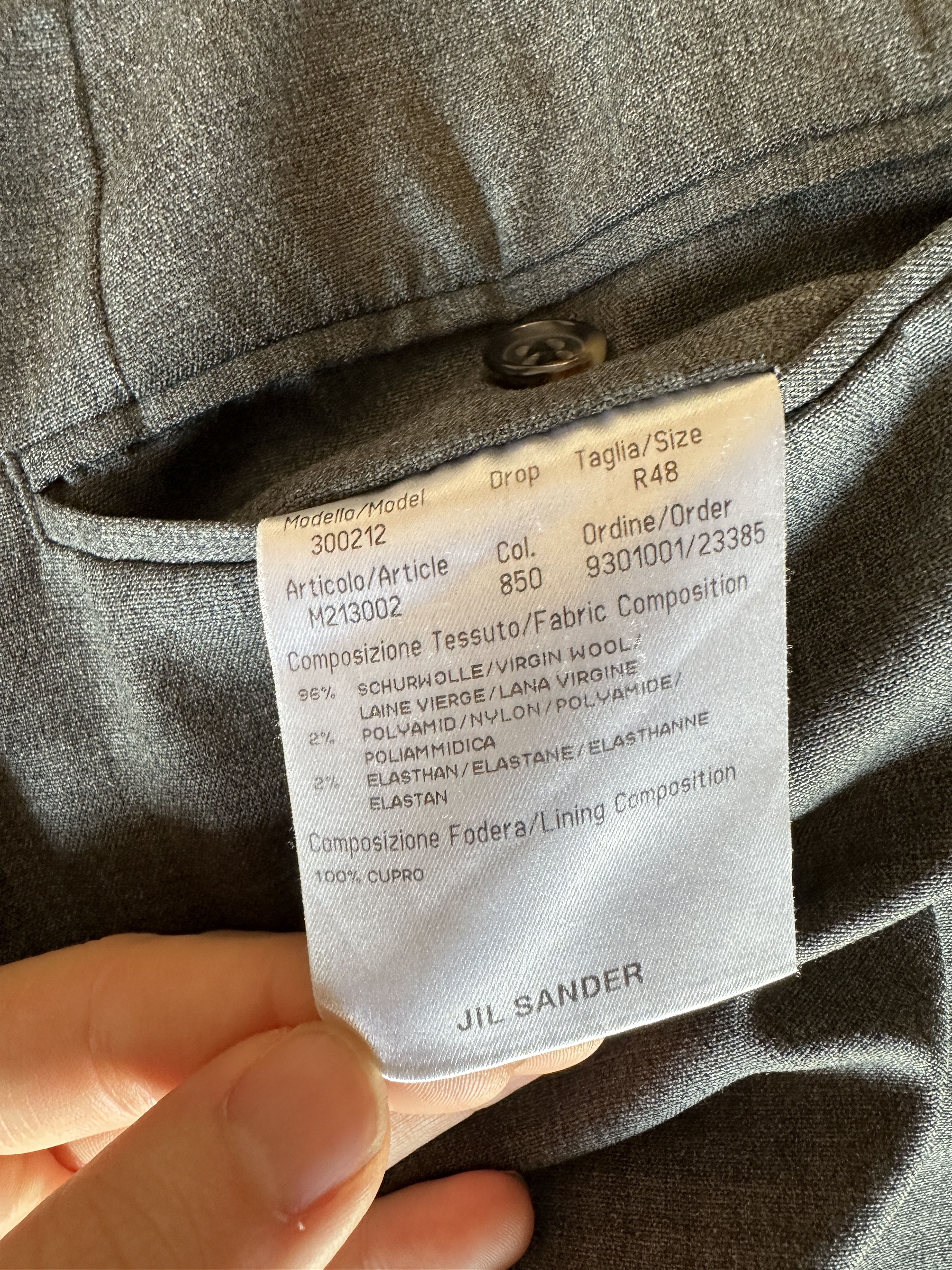 Jil Sander Jil Sander Wool Trousers Size US 34 / EU 50 - 5 Thumbnail