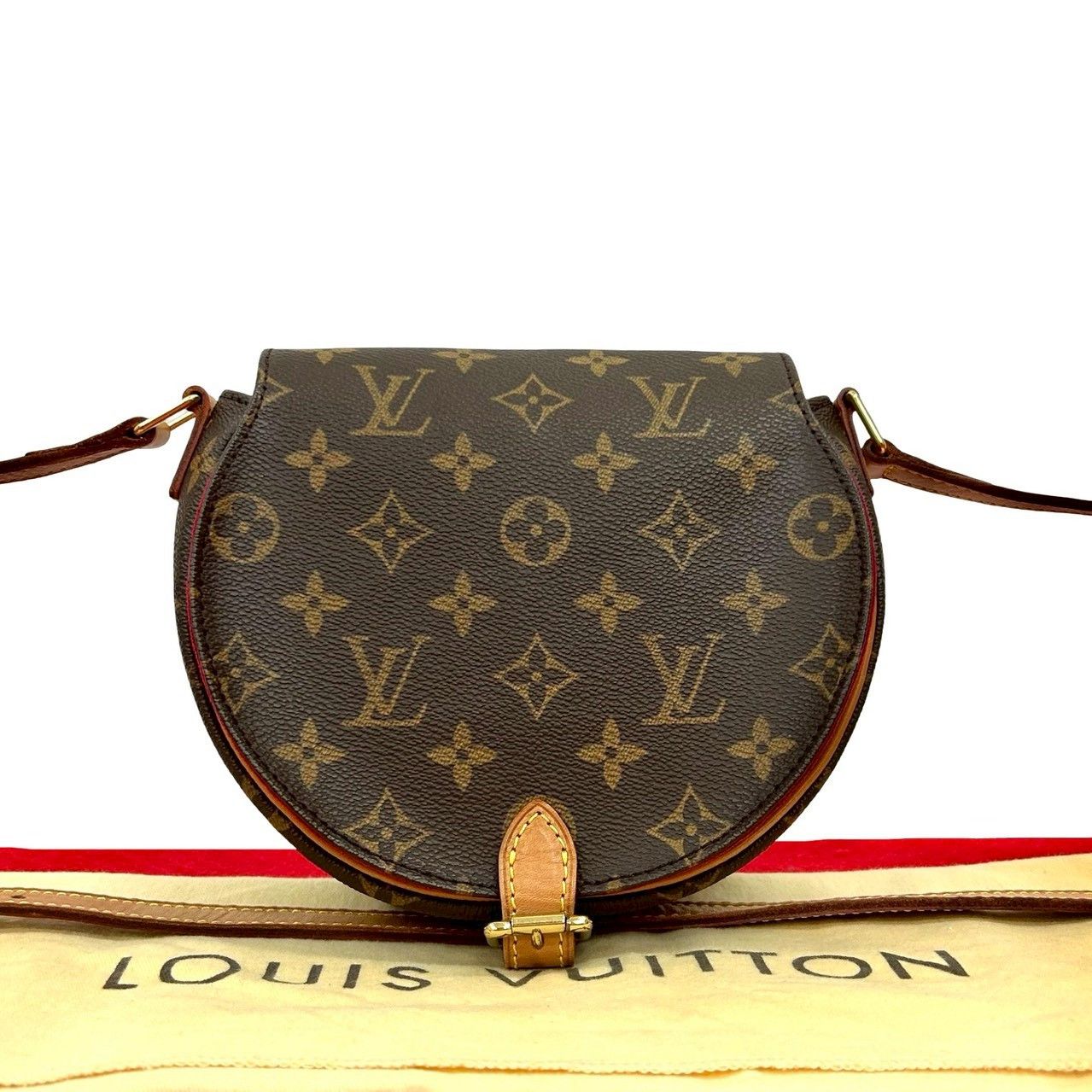 Louis Vuitton Louis Vuitton Louis Vuitton Tambourin Monogram Leather Mini Shoulder Bag Canvas Shoulder Bag DUTY FREE for USA Size ONE SIZE - 1 Thumbnail