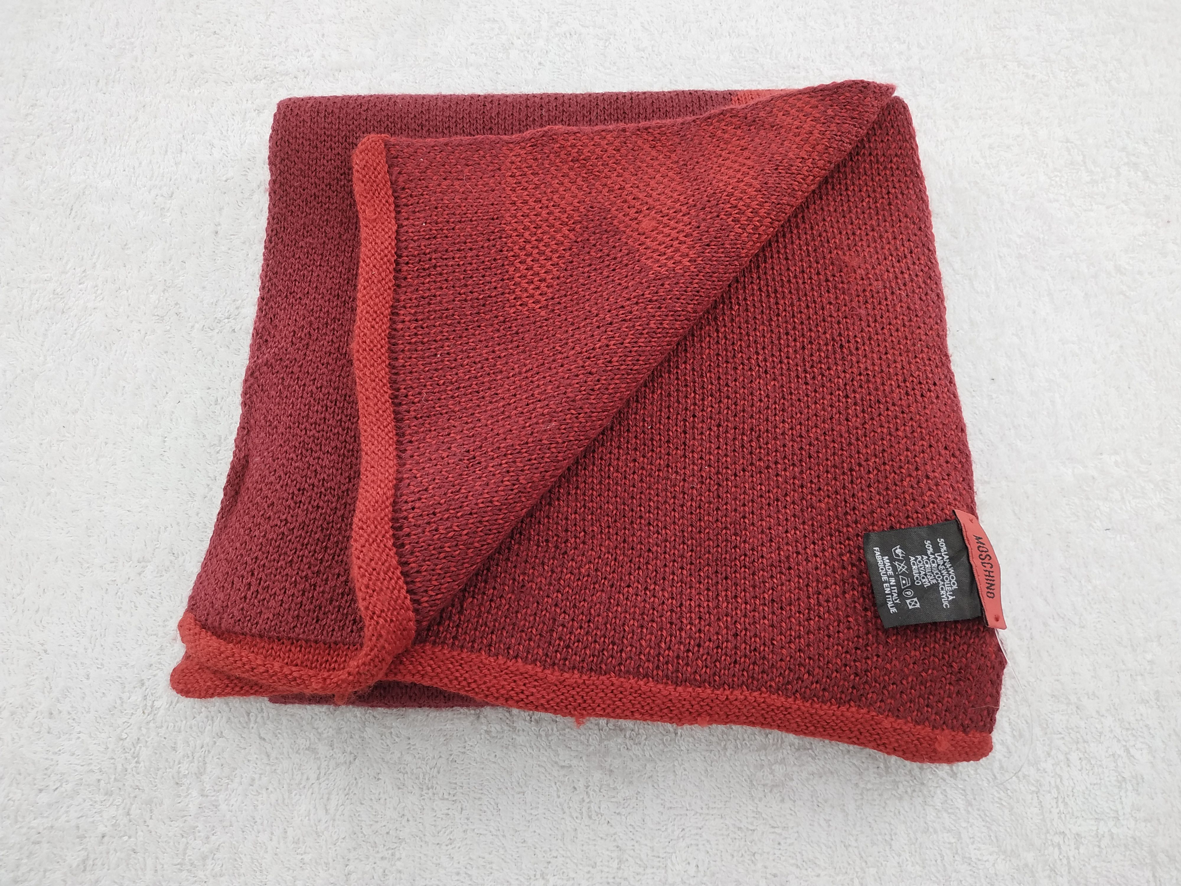 Vintage Vintage Moschino Scarf/Muffler/Neckwear MF442 Size ONE SIZE - 4 Thumbnail
