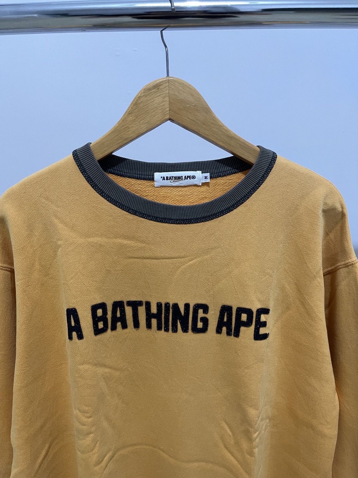 Bape Crewneck ABATHING APE 93 Logo Size US M / EU 48-50 / 2 - 2 Thumbnail