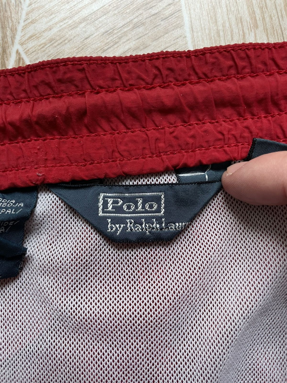 Polo Ralph Lauren Vintage Polo Ralph Lauren Swimwear Rider Logo Nylon Shorts L Size US 34 / EU 50 - 11 Thumbnail