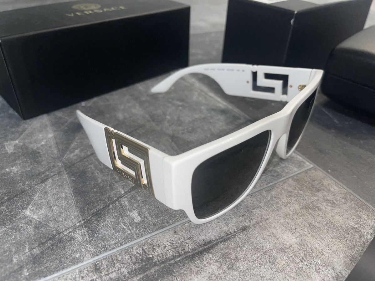 Versace Versace white gold unisex shades Full Set Size ONE SIZE - 5 Thumbnail