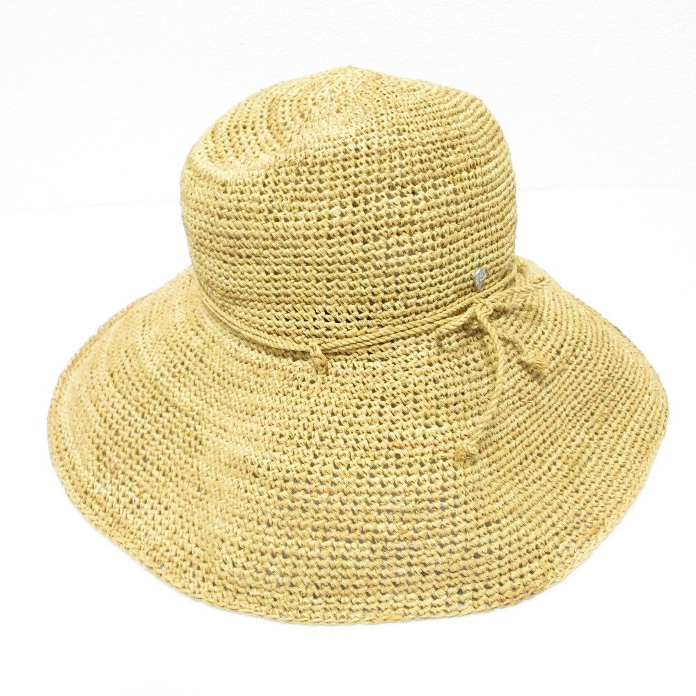 Other HELEN KAMINSKI Raffia Hat Natural Material Hats DUTY FREE for USA