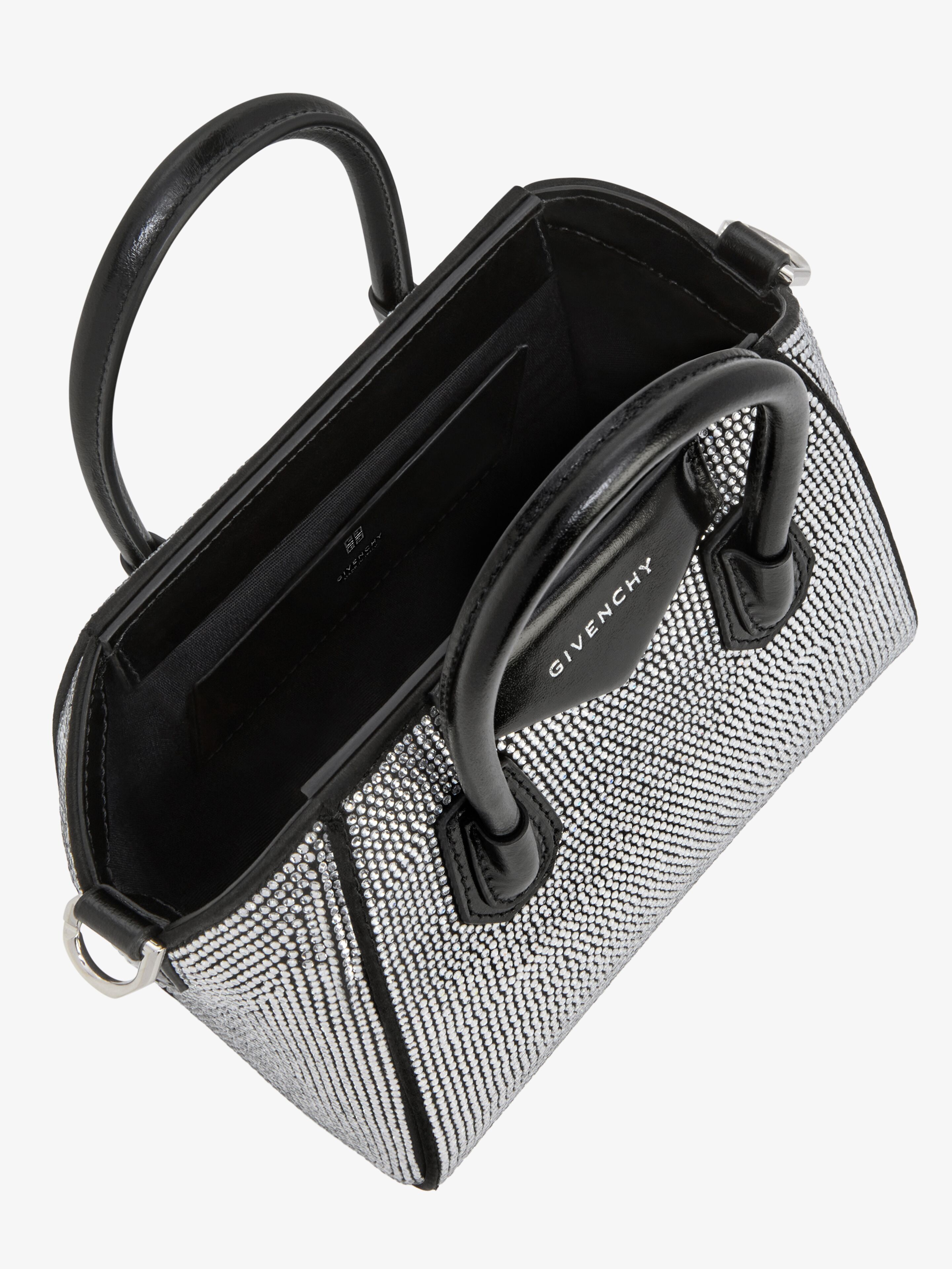 Givenchy o1w1db10825 Size: OS / Antigona Toy Bag in Black/Silver Size ONE SIZE - 7 Thumbnail