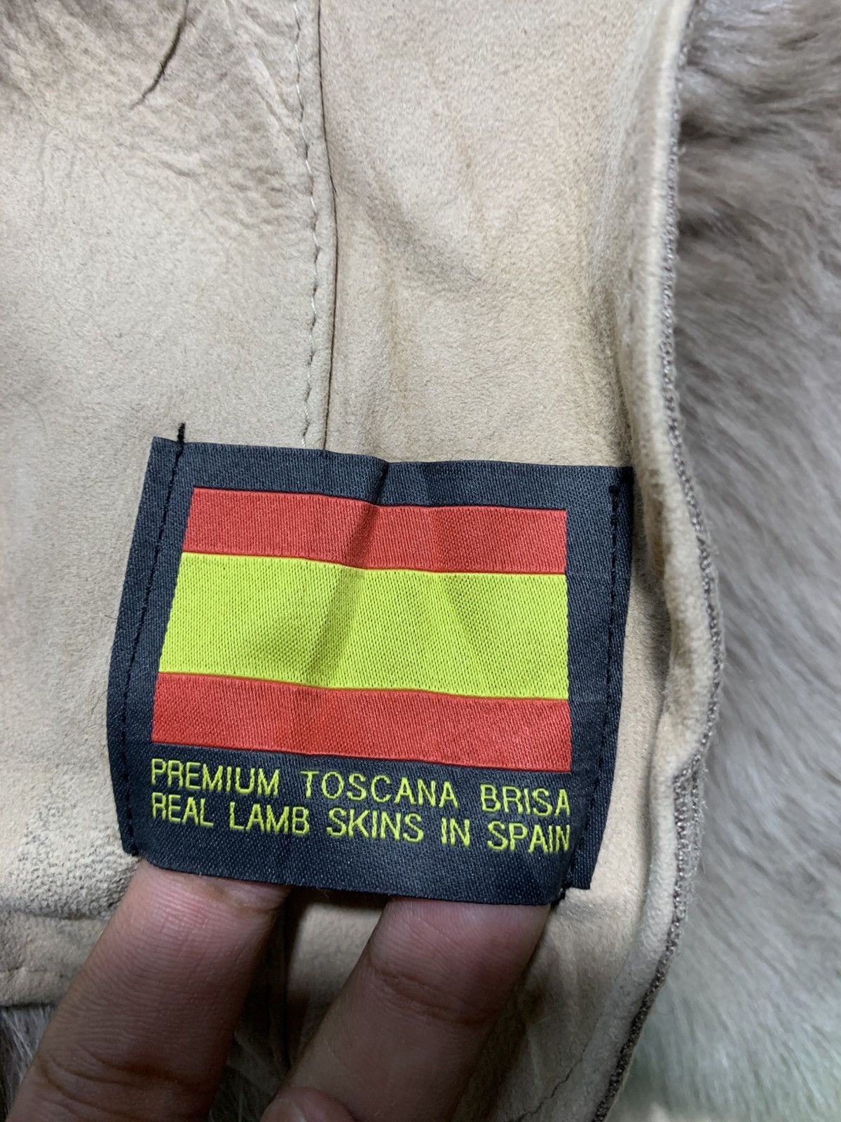 Sagafurs × Toscano 🔥TOSCANO BRISA SPAIN LAMBSKIN LEATHER FUR JACKET Size S / US 4 / IT 40 - 8 Thumbnail