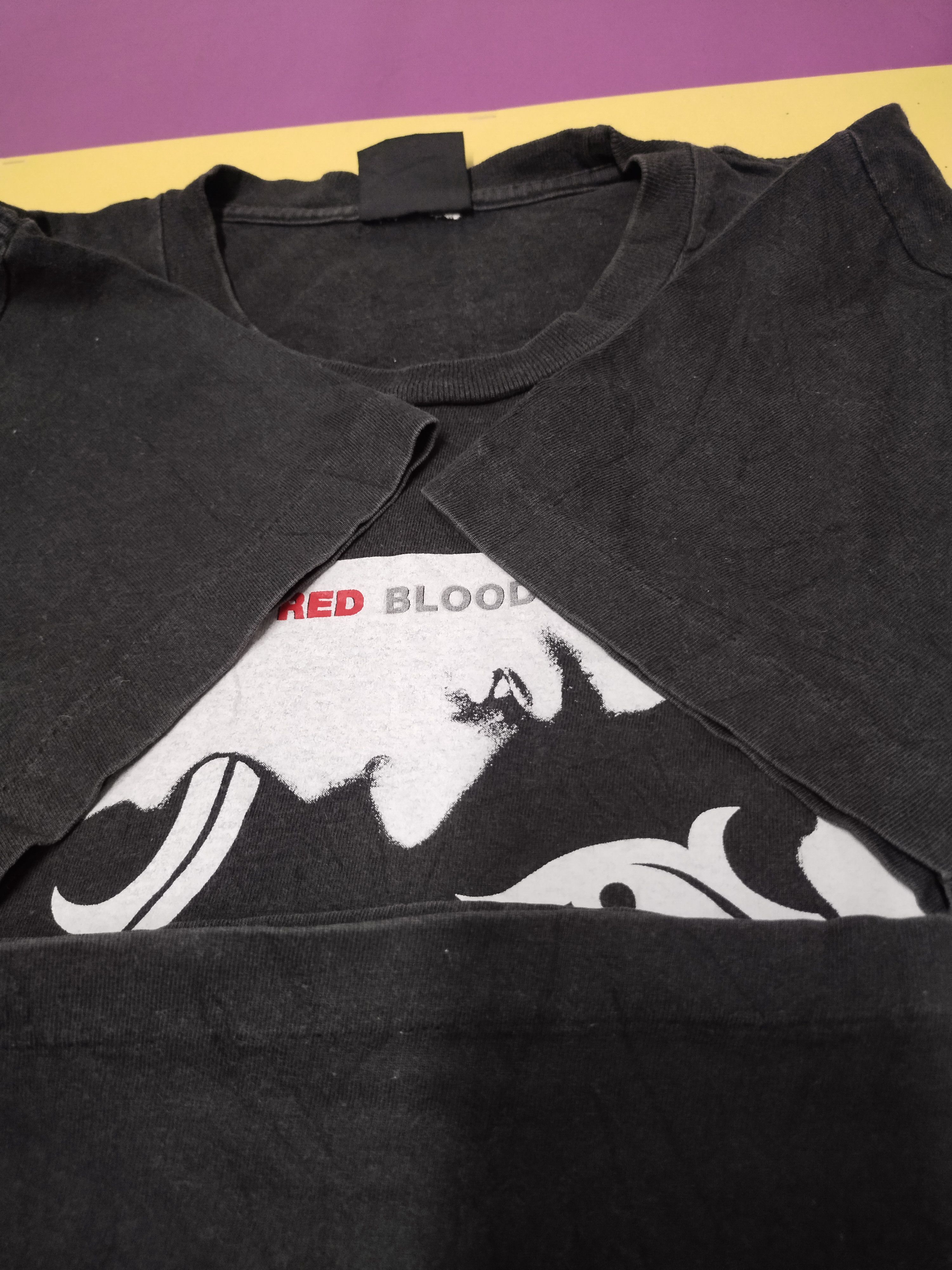 Band Tees Vintage 90's RHCP Blood Sugar Sex Magik Bootleg Tee Size US S / EU 44-46 / 1 - 3 Thumbnail