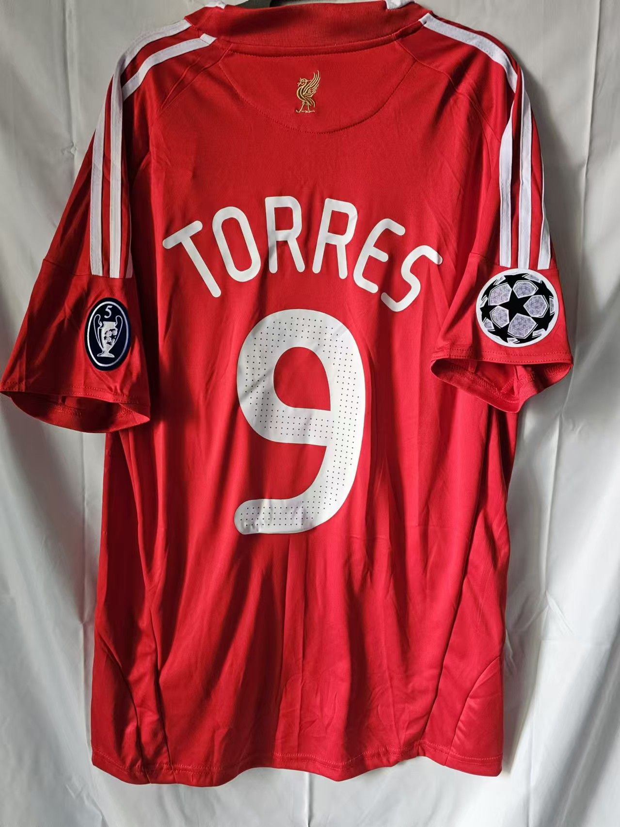 Other 2008 2009 Liverpool 9 Torres Jersey Home L Size US L / EU 52-54 / 3 - 1 Thumbnail