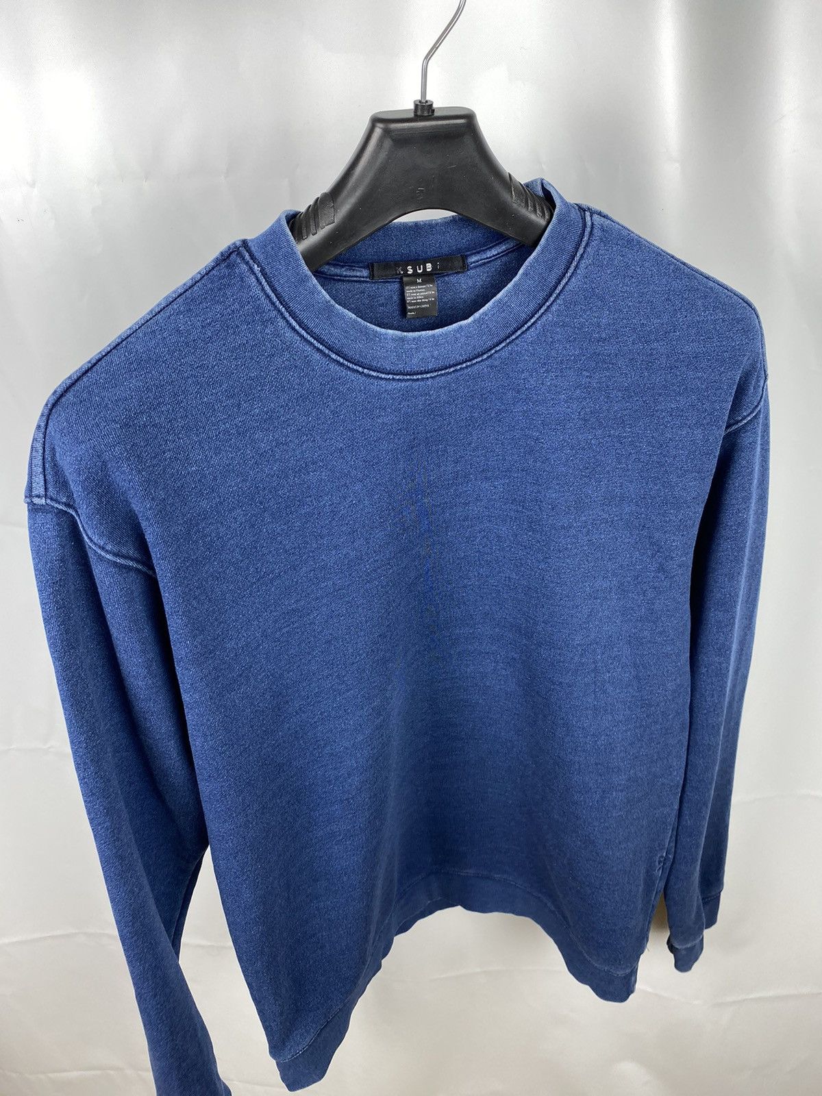 Ksubi Ksubi Garment Dyed Sweatshirt Men size M Size US M / EU 48-50 / 2 - 6 Thumbnail