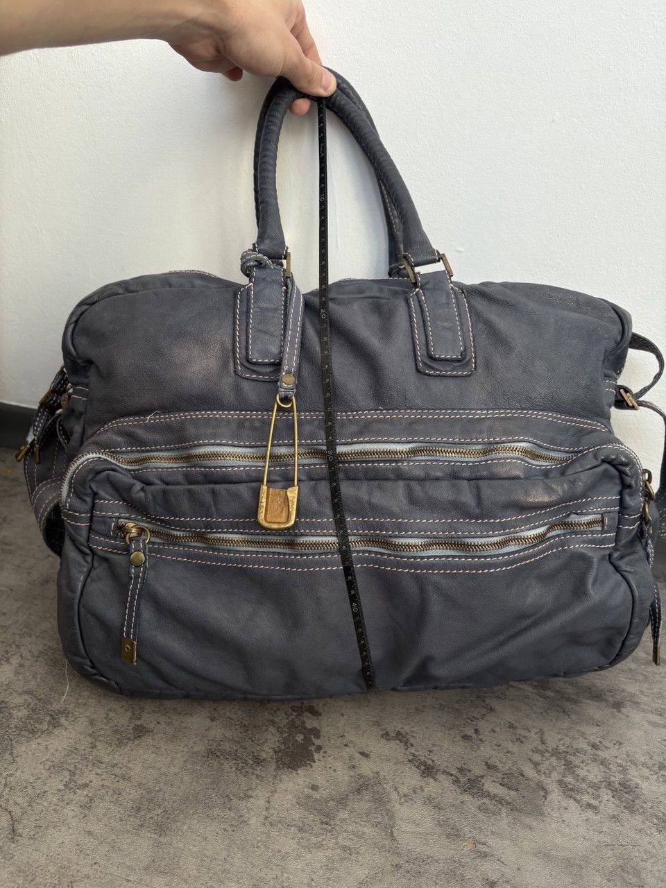 Other Sissi Rossi Vintage Italy Big Leather Bag Size ONE SIZE - 21 Thumbnail