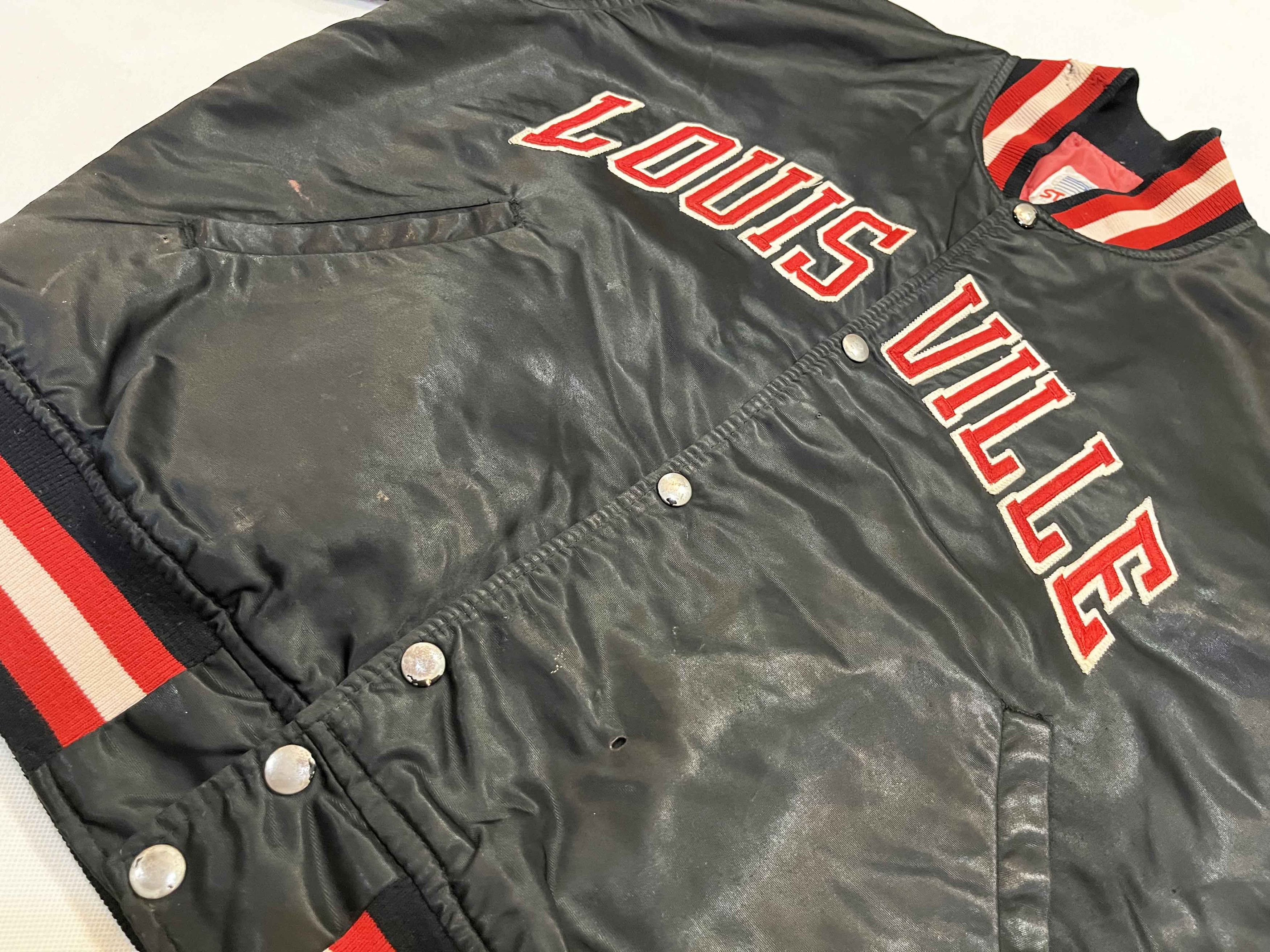 NCAA × Starter × Vintage Vintage Starter NCAA Louisville Cardinals Bomber Jacket Size US L / EU 52-54 / 3 - 5 Thumbnail