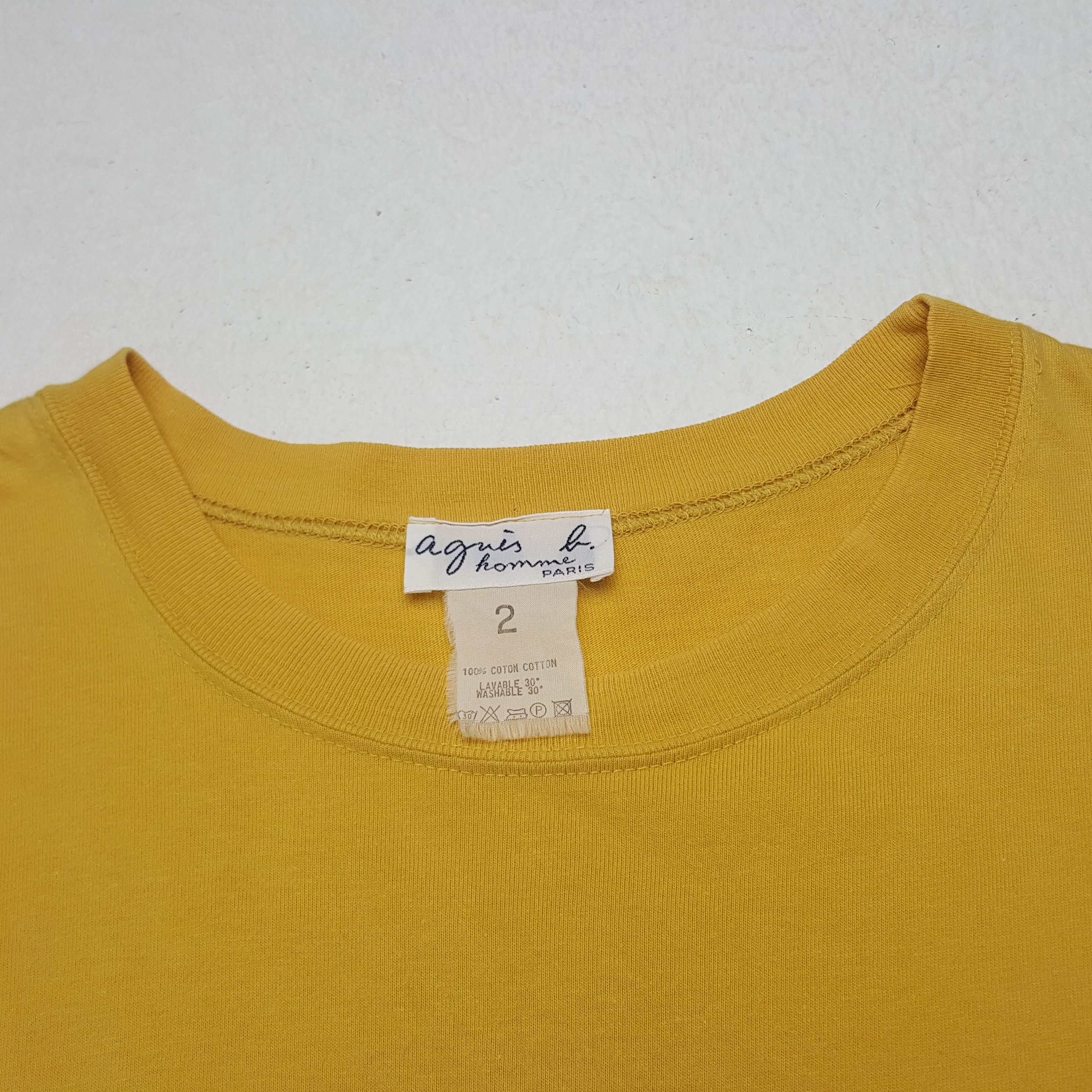 Vintage × agnes b. Vintage Agnes B. Fashion Designer Plain Tshirt Size US L / EU 52-54 / 3 - 4 Thumbnail
