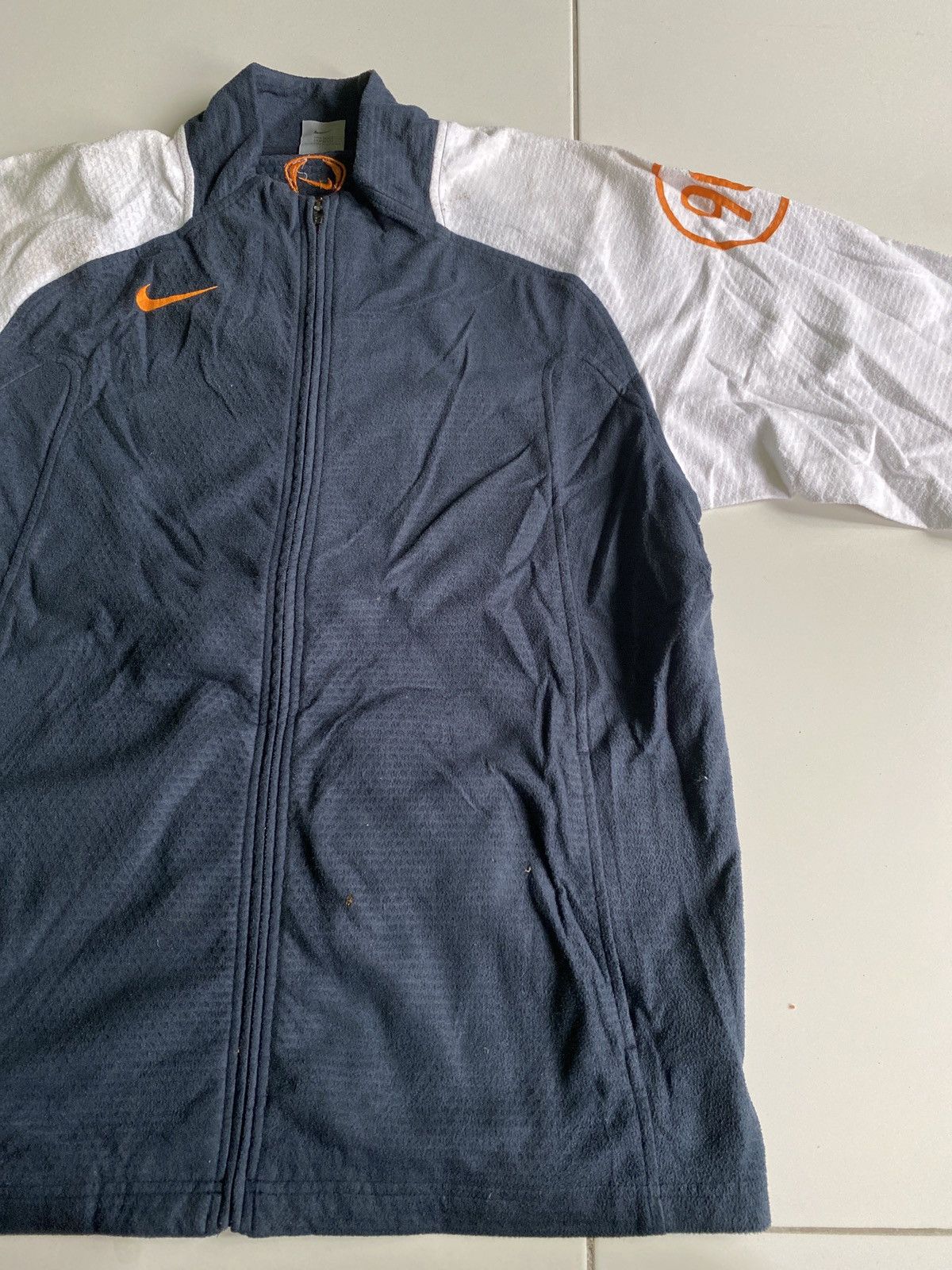 Nike Nike 90 Thermal Zip Up Track Top Jackets Dark blue Size US L / EU 52-54 / 3 - 4 Thumbnail