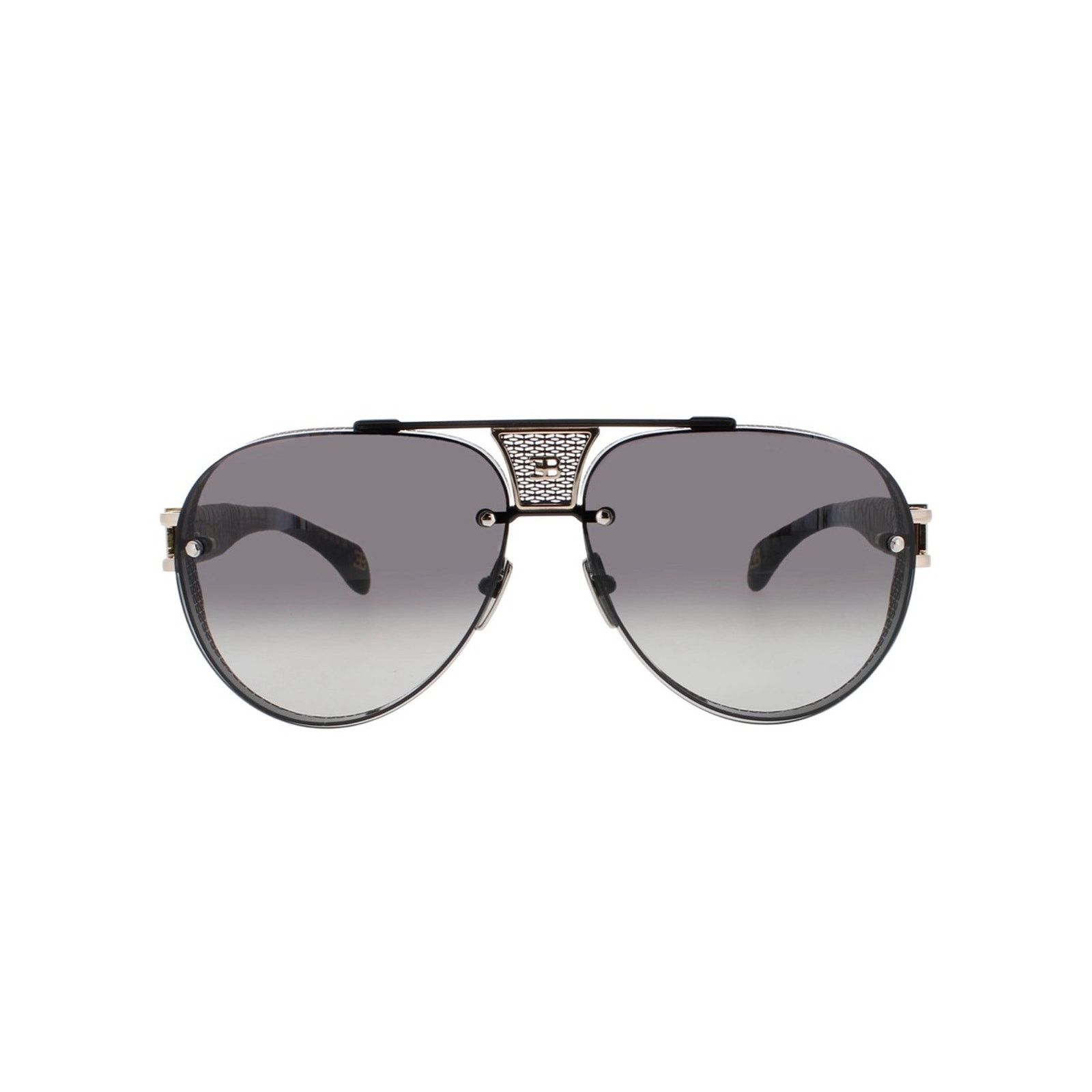 Bugatti New BUGATTI 05 BK Black Men's Aviator Sunglasses Authentic Size ONE SIZE - 3 Thumbnail