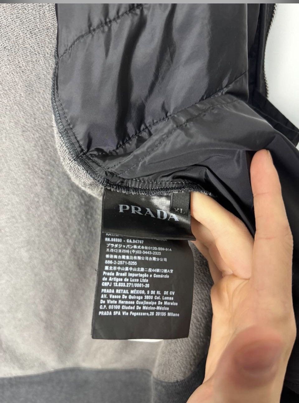 Prada Prada FW2017 Nylon Padded Hooded Jacket Size US L / EU 52-54 / 3 - 10 Thumbnail
