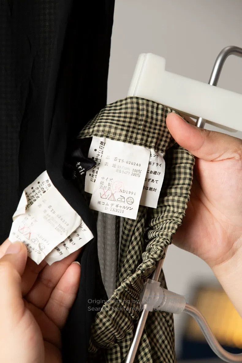 Comme des Garcons Comme Des Garcons Semi-transparent checkered suit Size M / US 6-8 / IT 42-44 - 7 Thumbnail