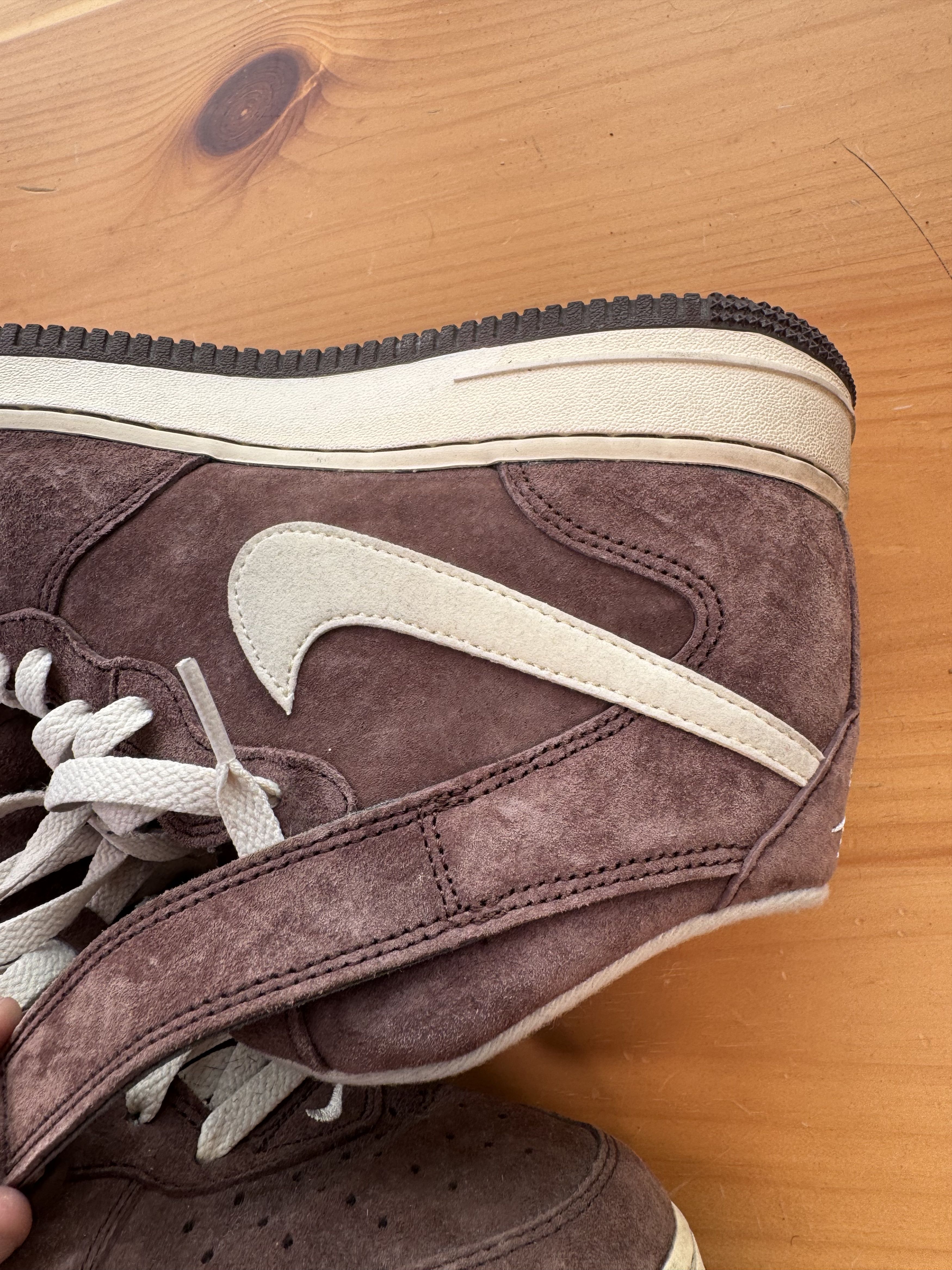 Nike Nike Air Force 1 Mid Chocolate Size US 8.5 / EU 41-42 - 5 Thumbnail