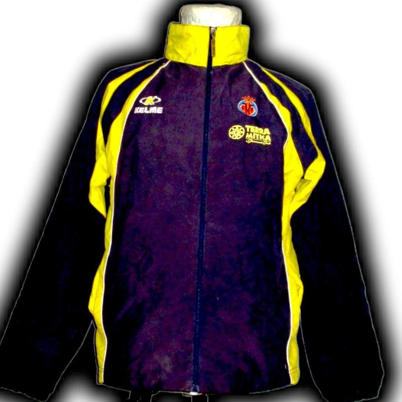 Other Cf Villarreal Spain Kelme 1999 2000 Home Shirt Jersey jacket Size US S / EU 44-46 / 1 - 1 Thumbnail