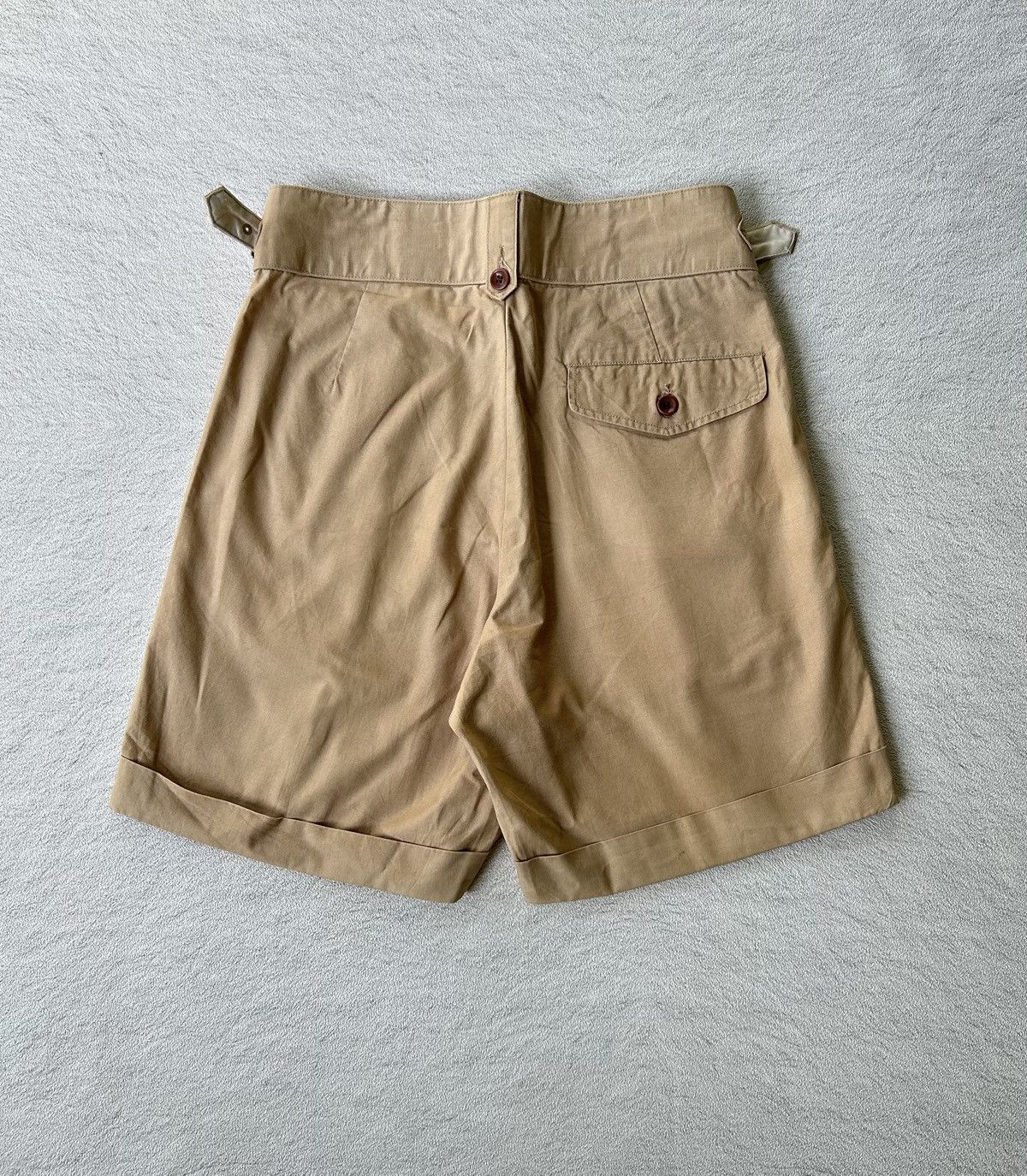 Aspesi A.blue Garments Gurkha short pants Size US 30 / EU 46 - 4 Thumbnail