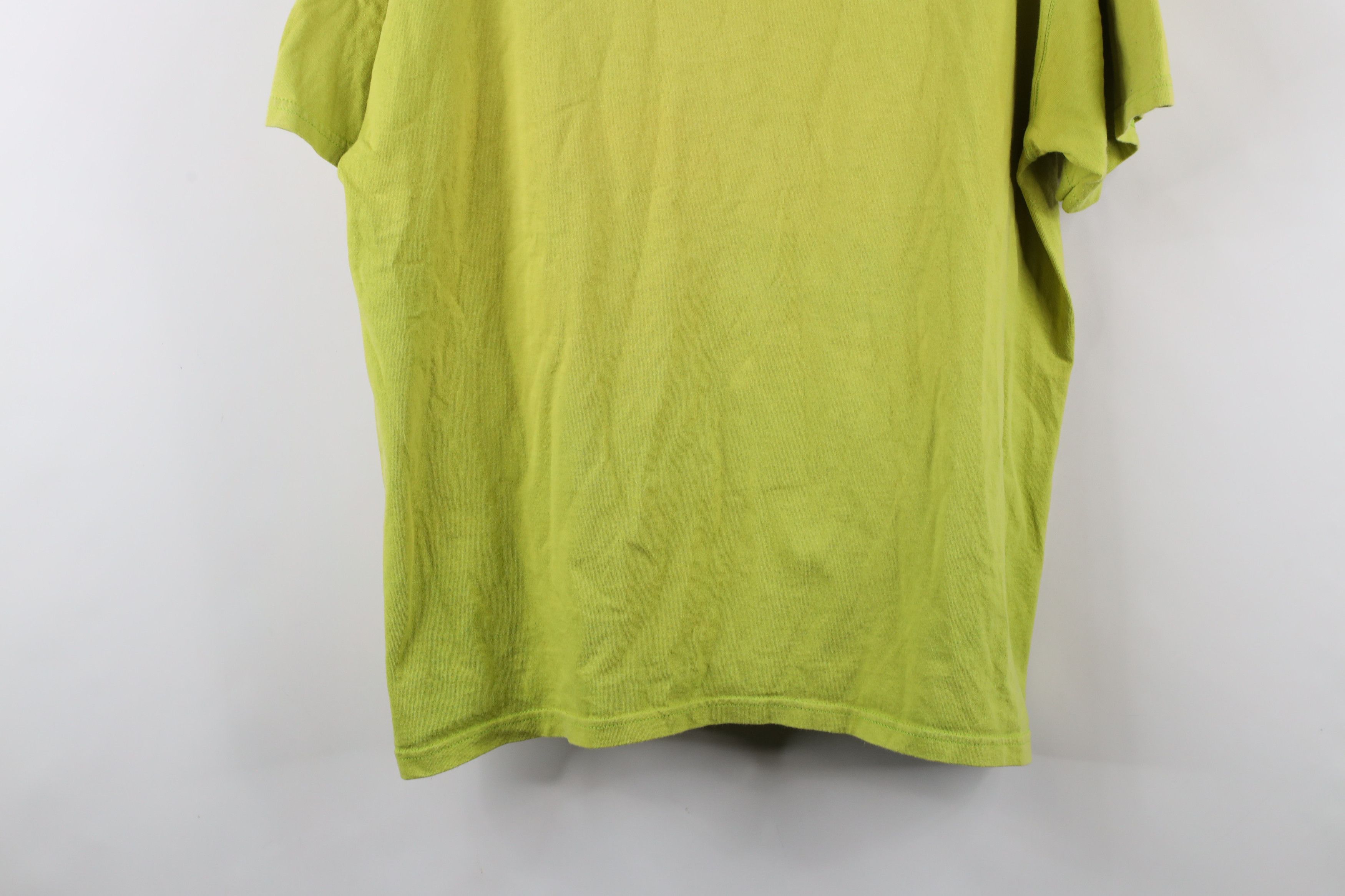Vintage Vintage 90s USA Olympics Spell Out T-Shirt Lime Green USA Size US L / EU 52-54 / 3 - 12 Thumbnail