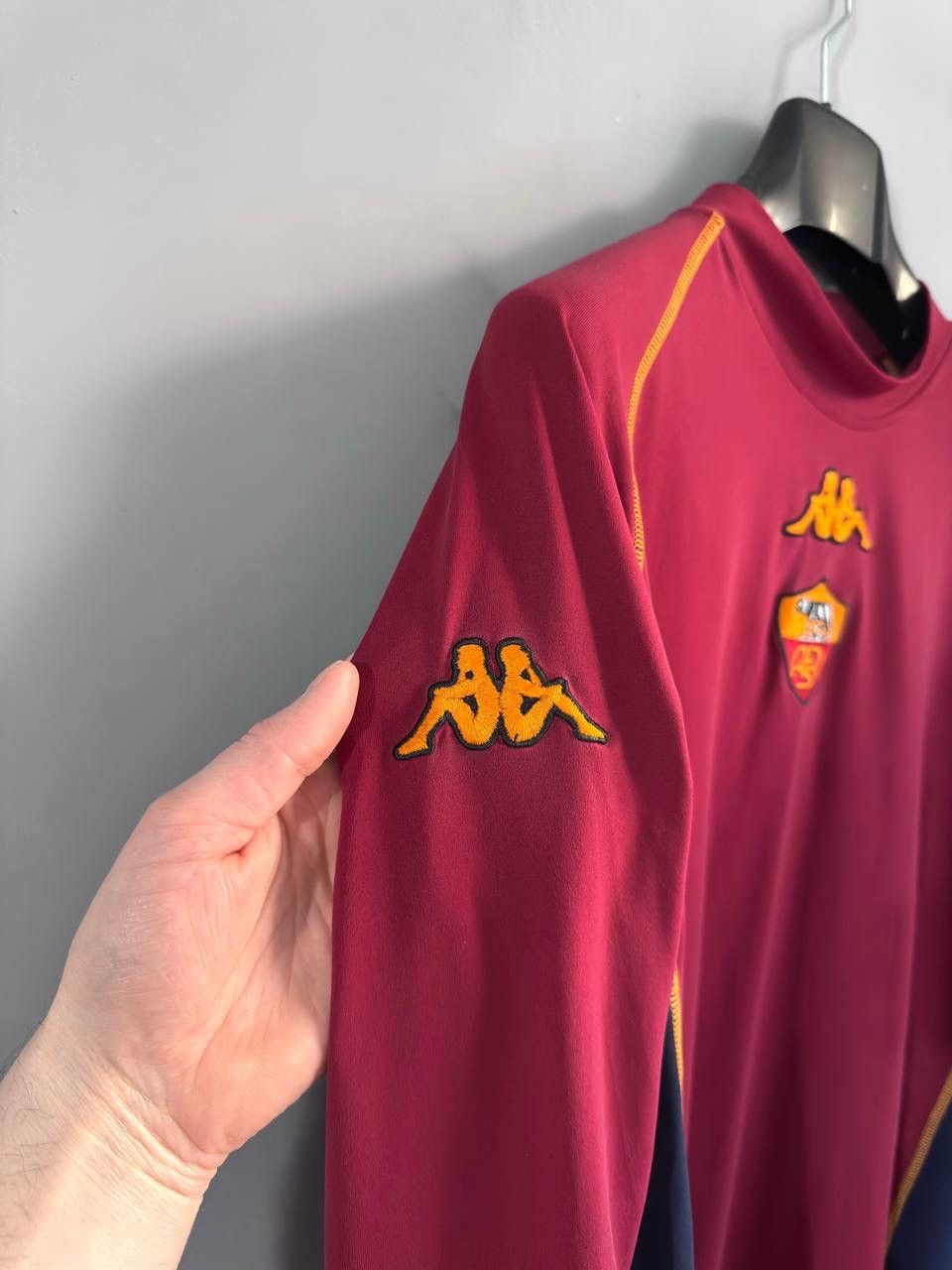 Kappa Vintage Kappa Roma AS 2002/03 Soccer Training Long Sleeve M Size US M / EU 48-50 / 2 - 6 Thumbnail