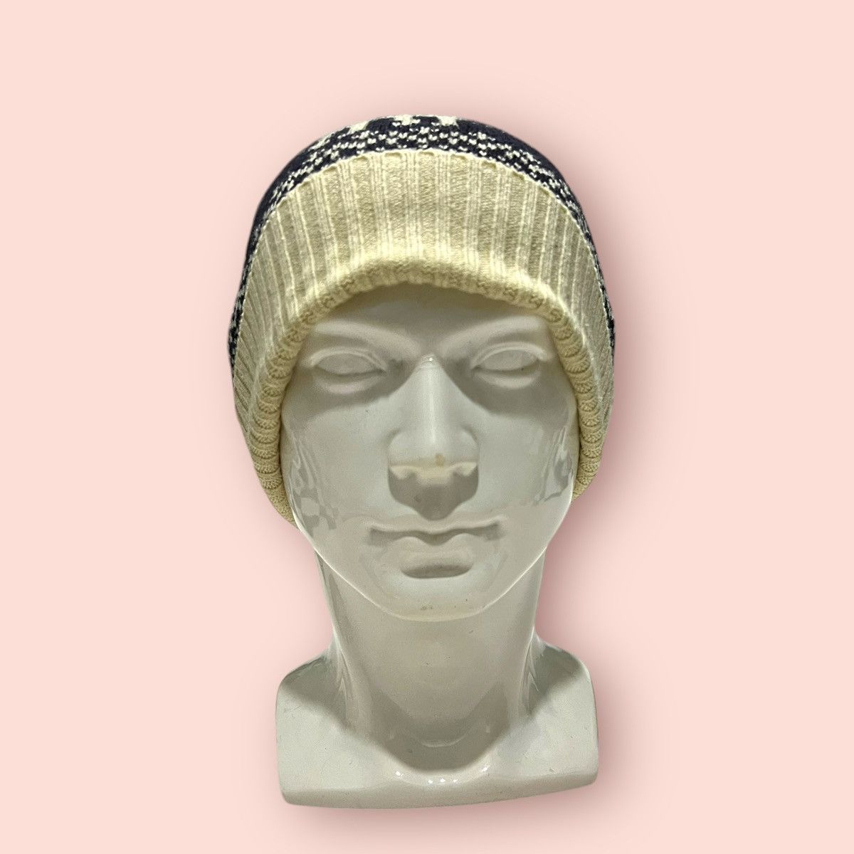 Japanese Brand × Jun Takahashi × Uniqlo VINTAGE UNIQLO DEERS KNITTED CUFFS BEANIE Size ONE SIZE - 2 Thumbnail
