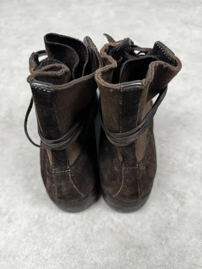 Guidi Guidi Lace-Up Brown Suede Leather Ankle Boots Size US 8 / EU 41 - 6 Thumbnail