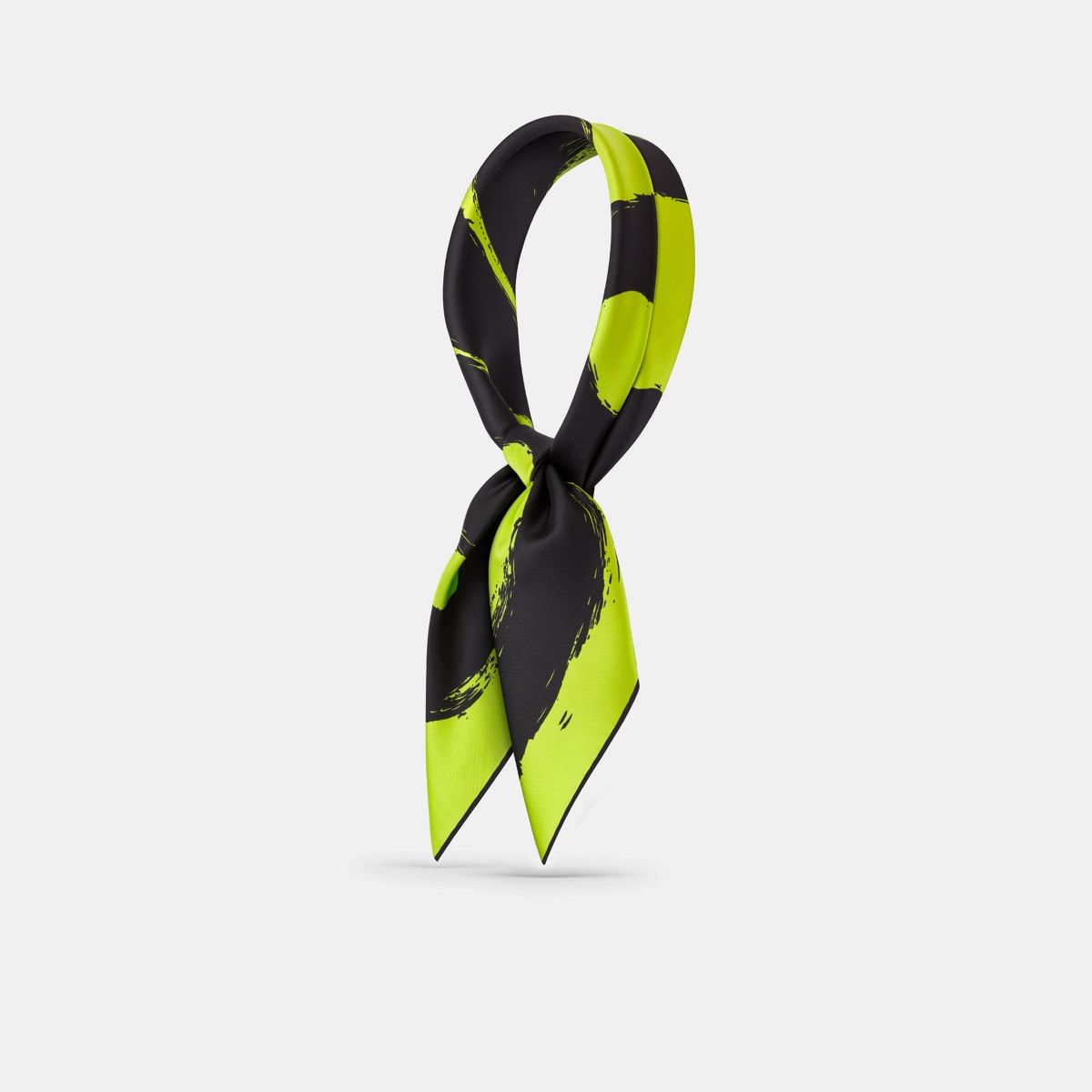 Dior o1bcso1str0226 Size:OS/90 Square Scarf in Lime Green Size ONE SIZE - 1 Thumbnail